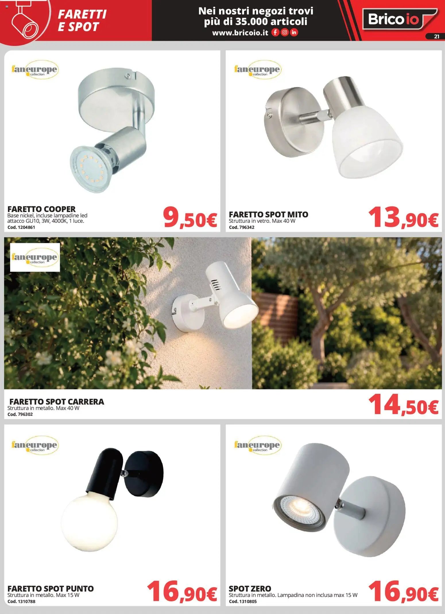 Brico io volantino Illuminazione
