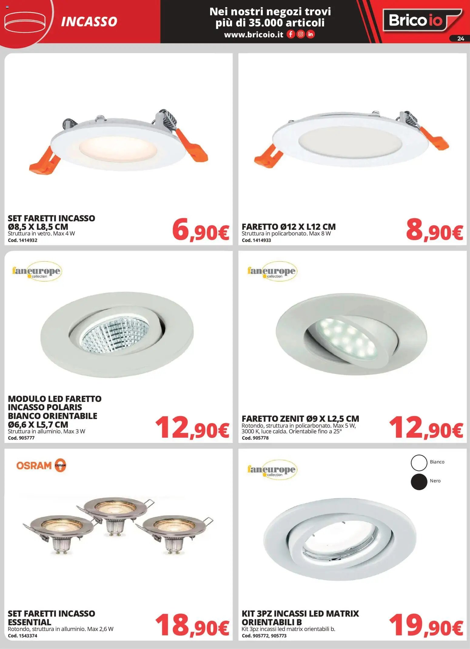 Brico io volantino Illuminazione