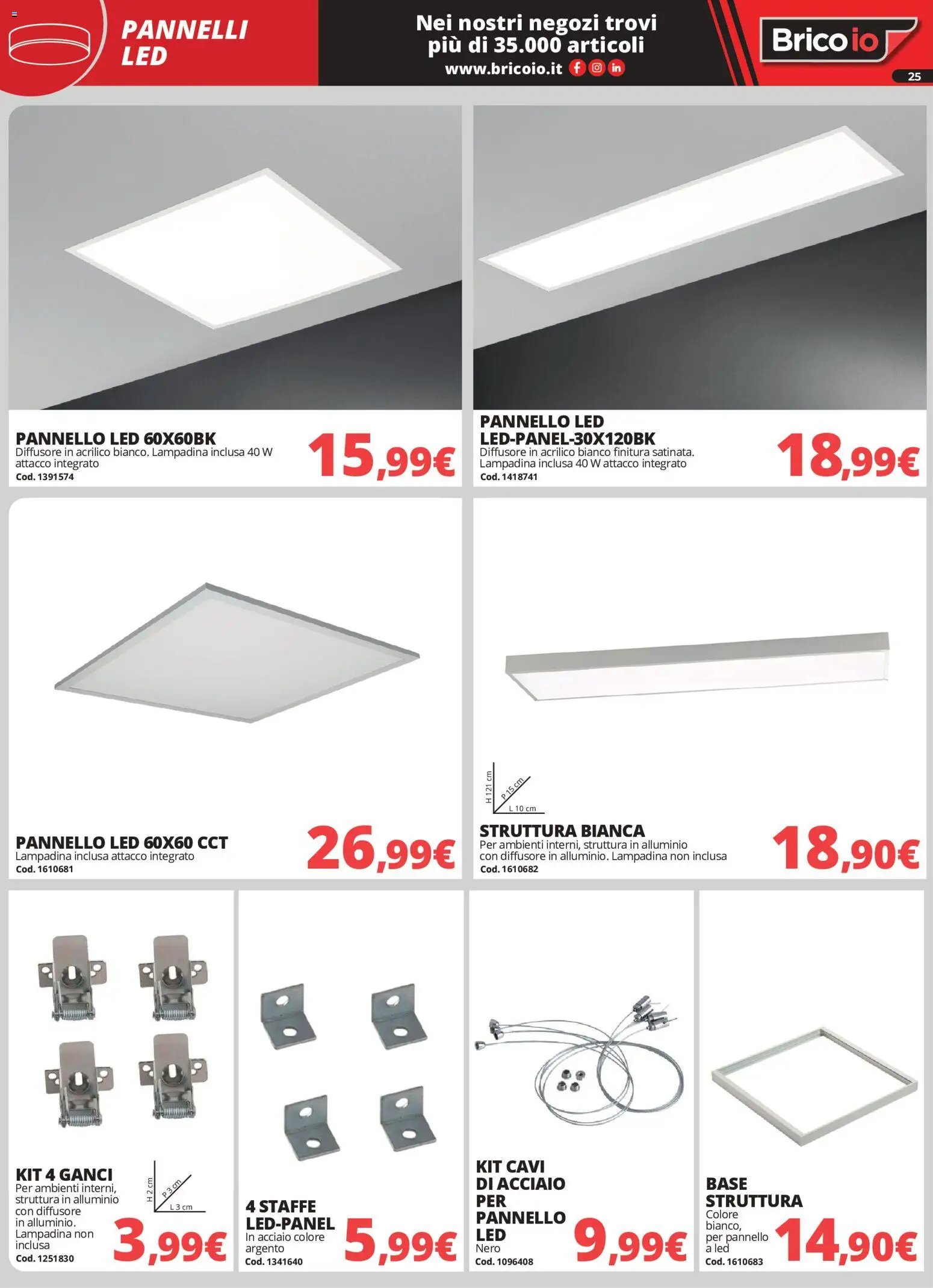 Brico io volantino Illuminazione