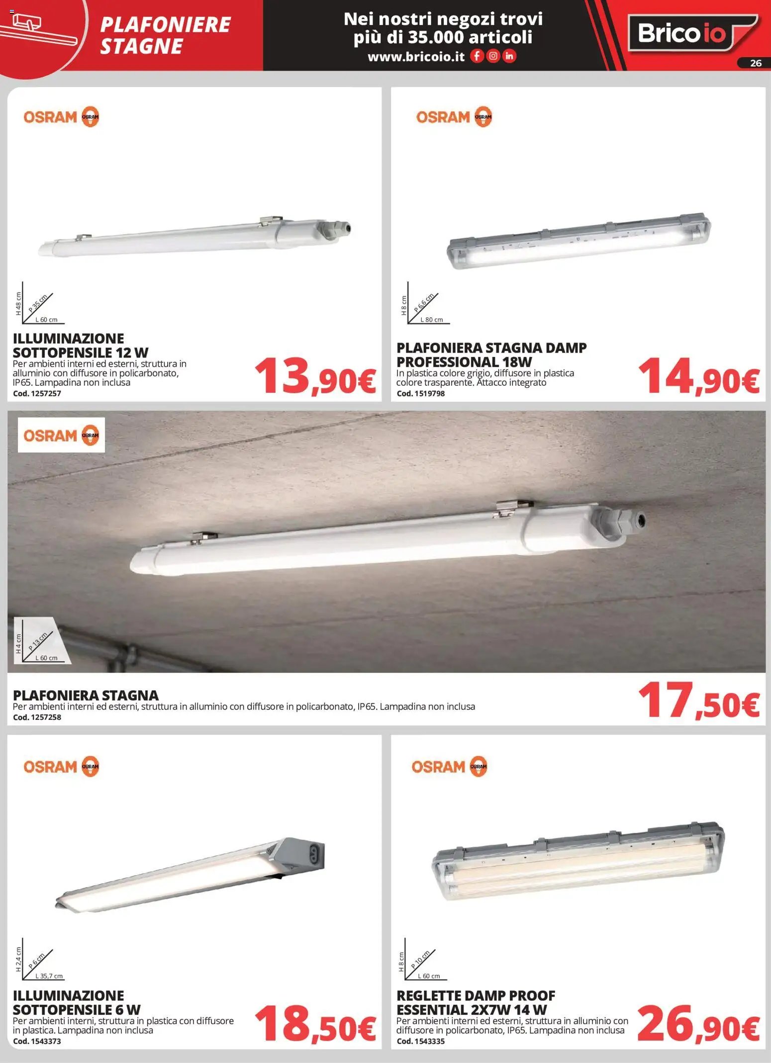 Brico io volantino Illuminazione