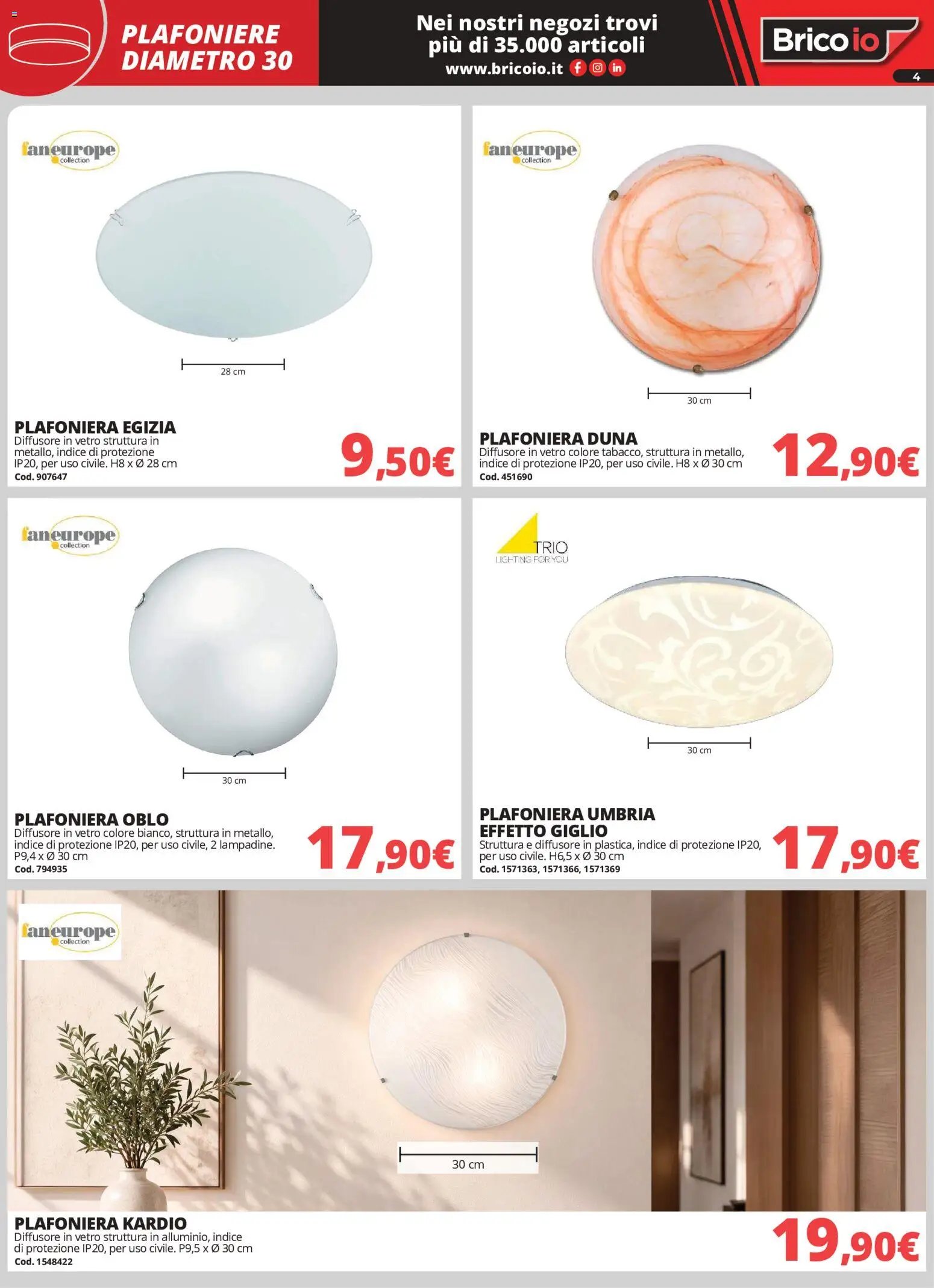 Brico io volantino Illuminazione