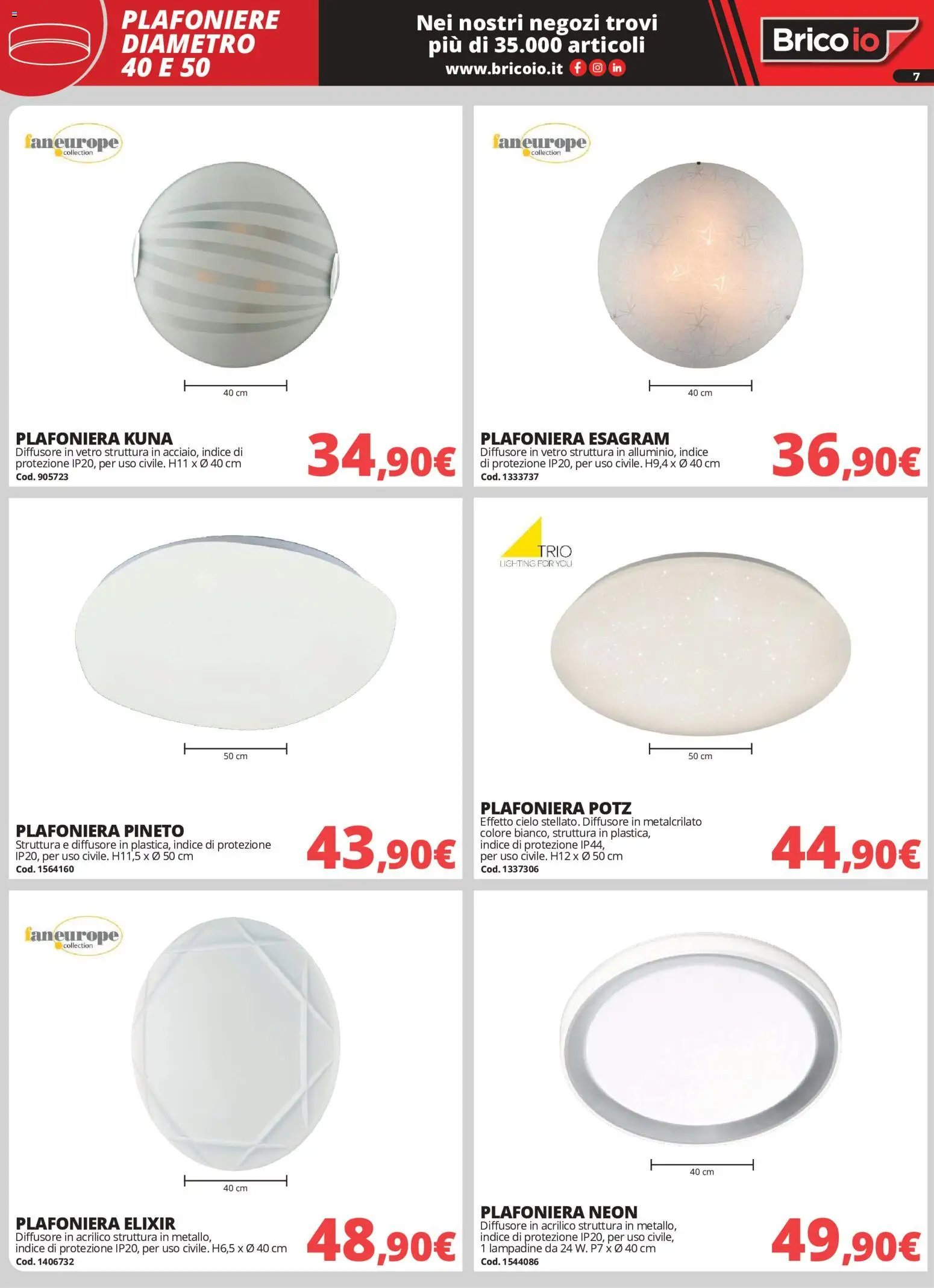 Brico io volantino Illuminazione