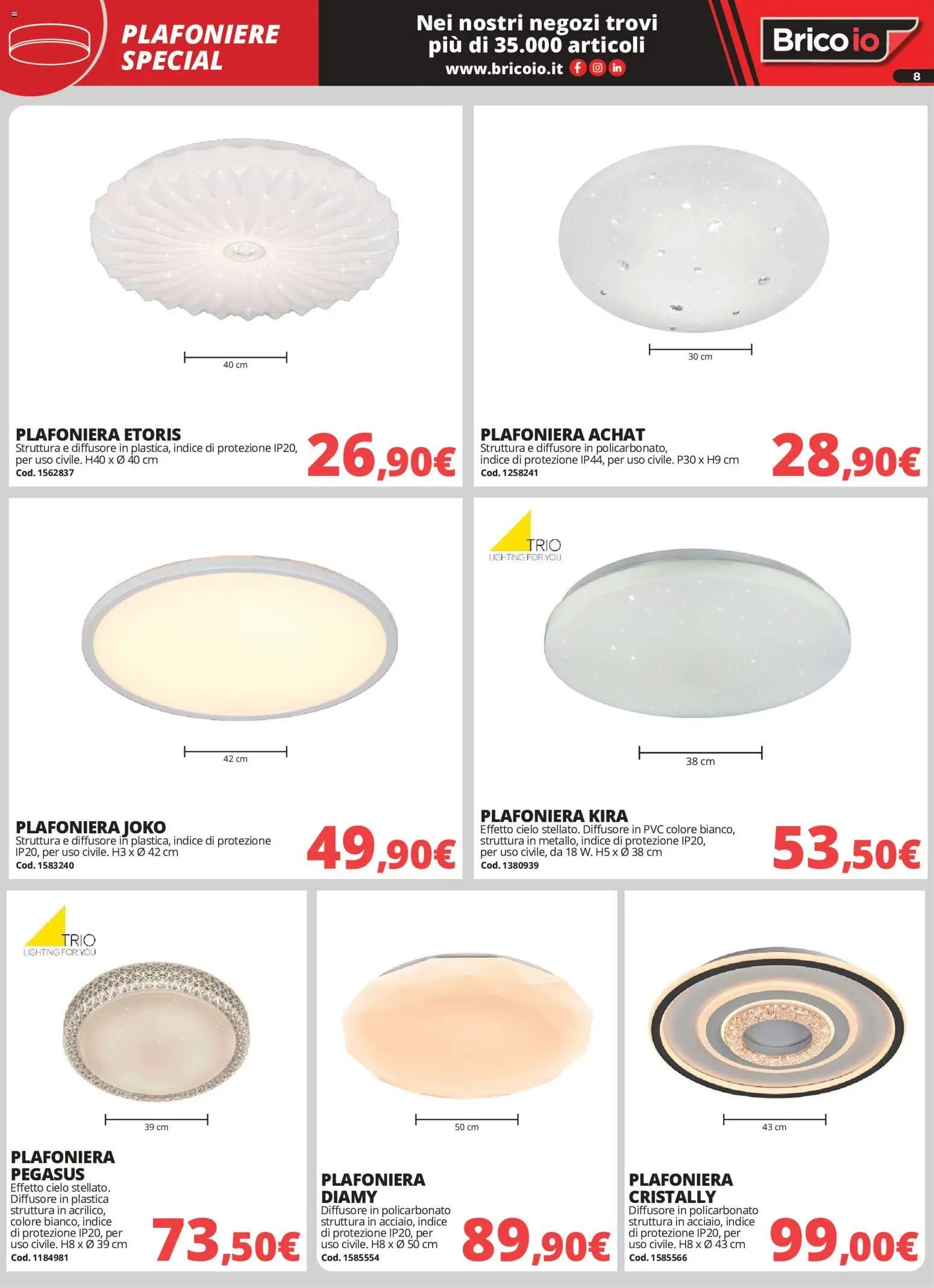 Brico io volantino Illuminazione