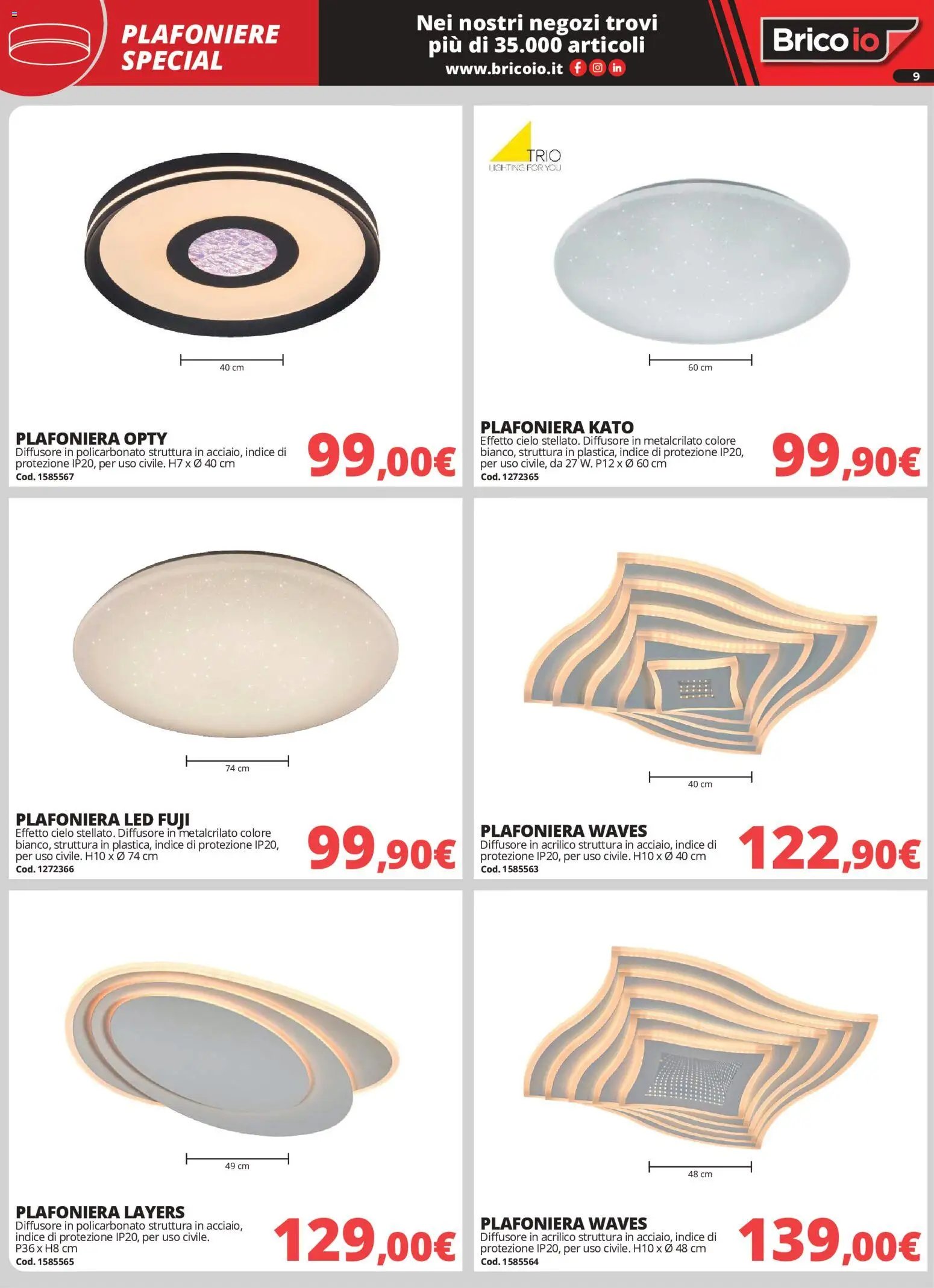 Brico io volantino Illuminazione