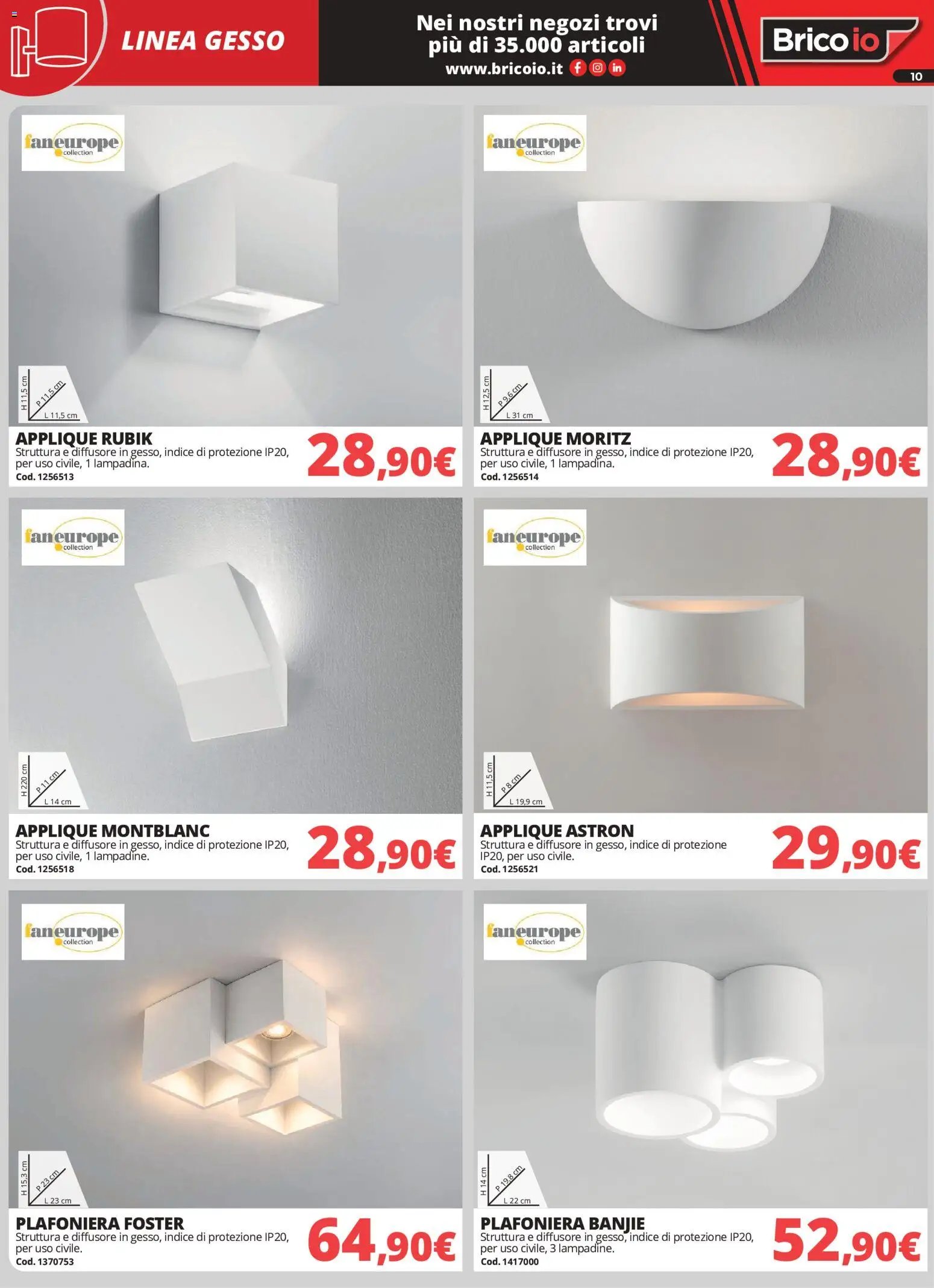Brico io volantino Illuminazione