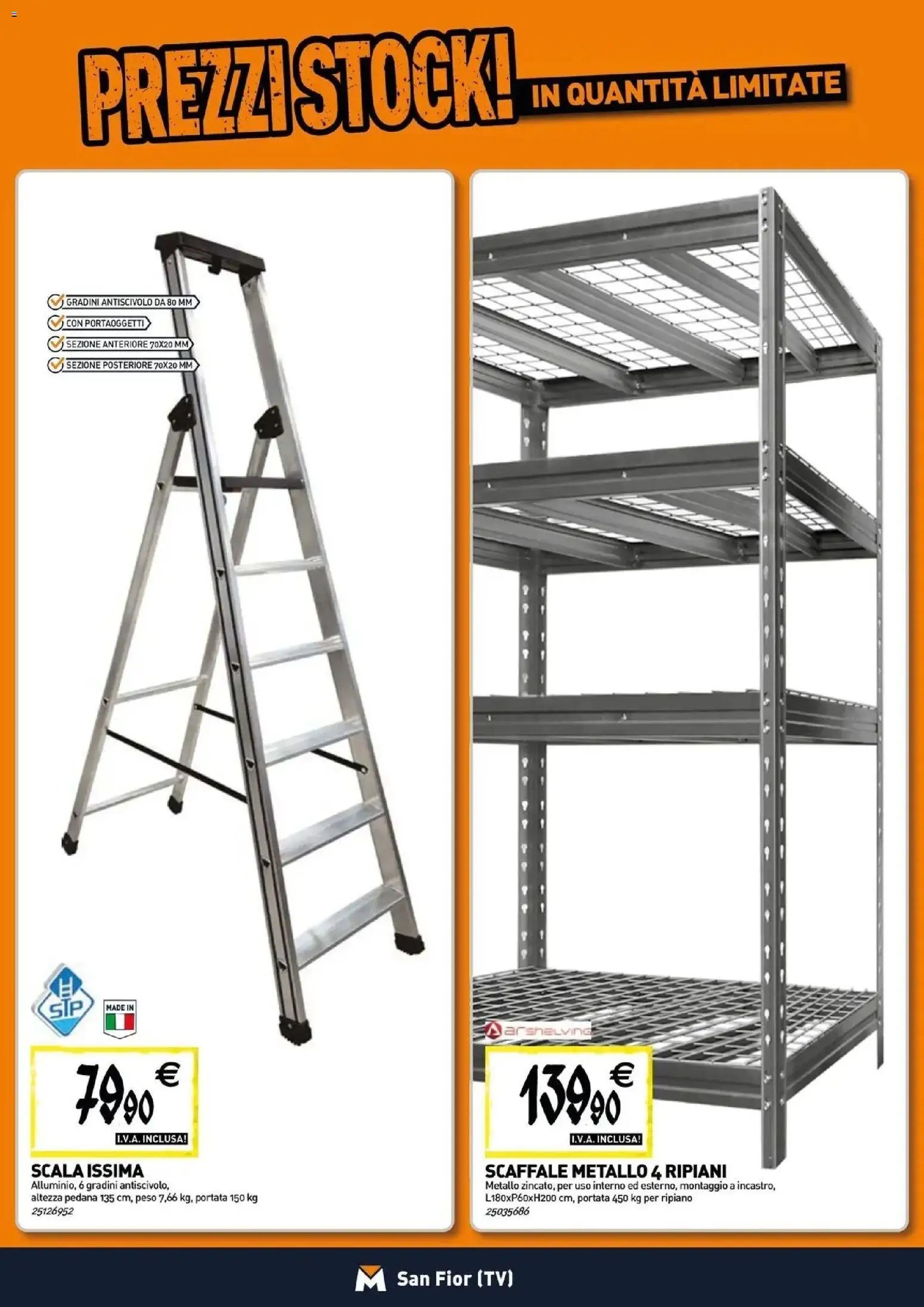 TECNOMAT - Straordinari prezzi stock!
