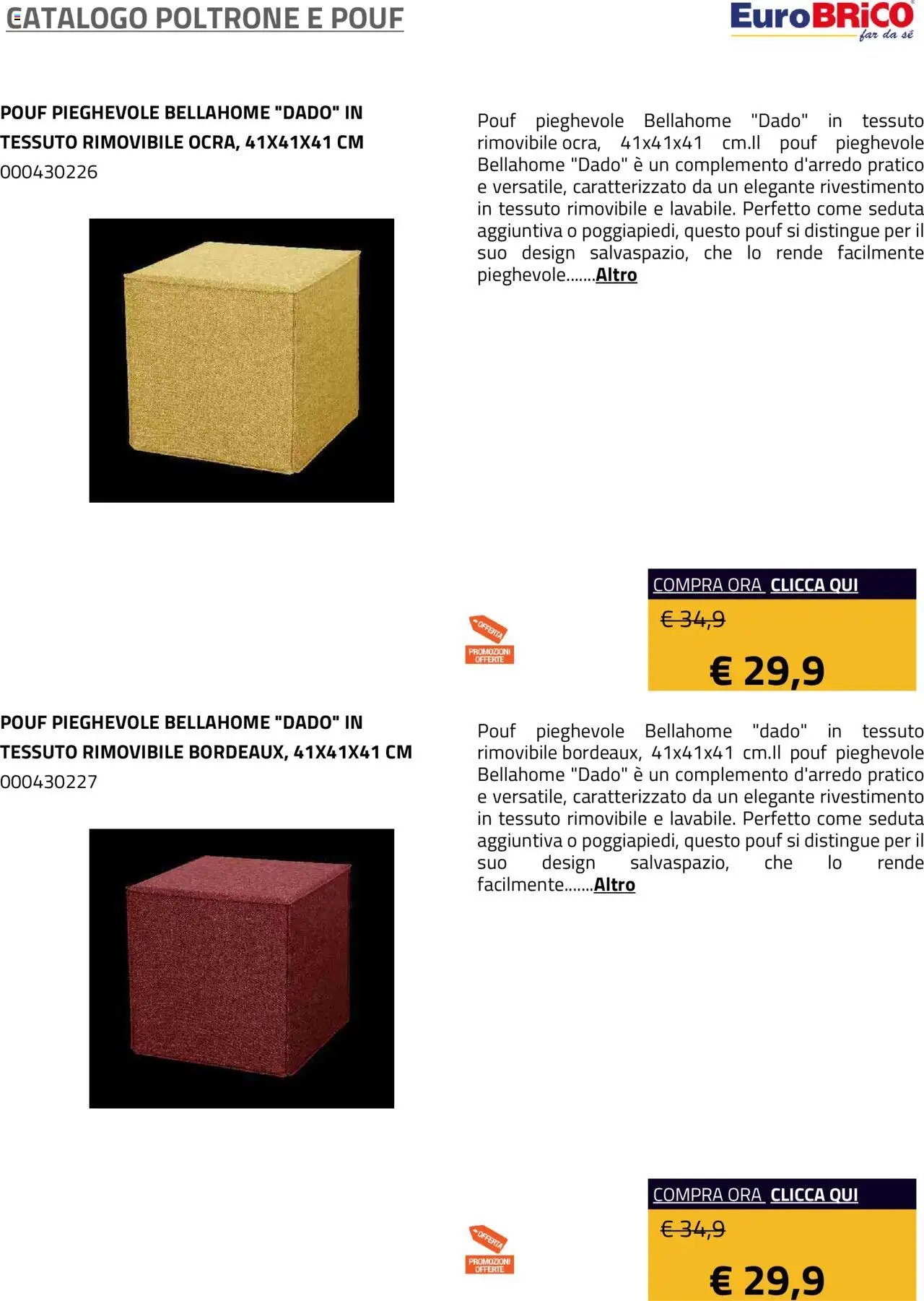 Eurobrico Poltrone e Pouf catalogo