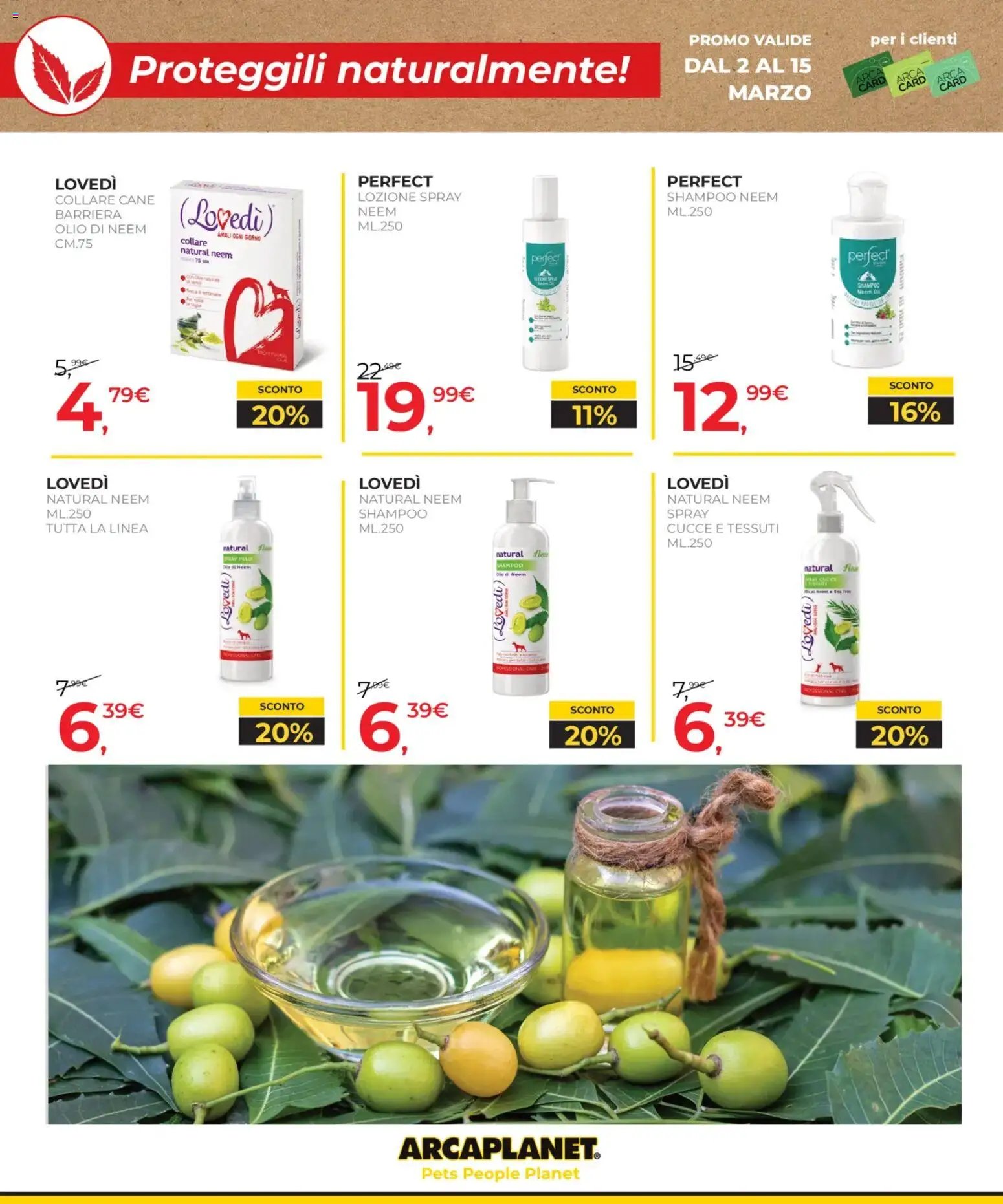 Arcaplanet volantino (2026-03-02 - 2026-03-15)