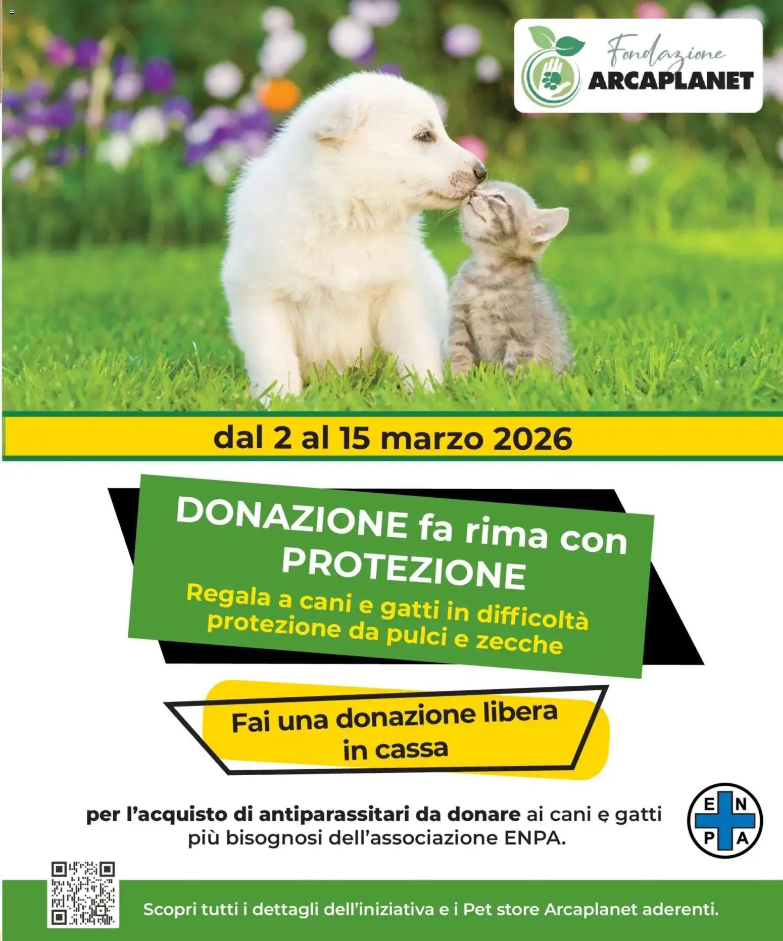 Arcaplanet volantino (2026-03-02 - 2026-03-15)