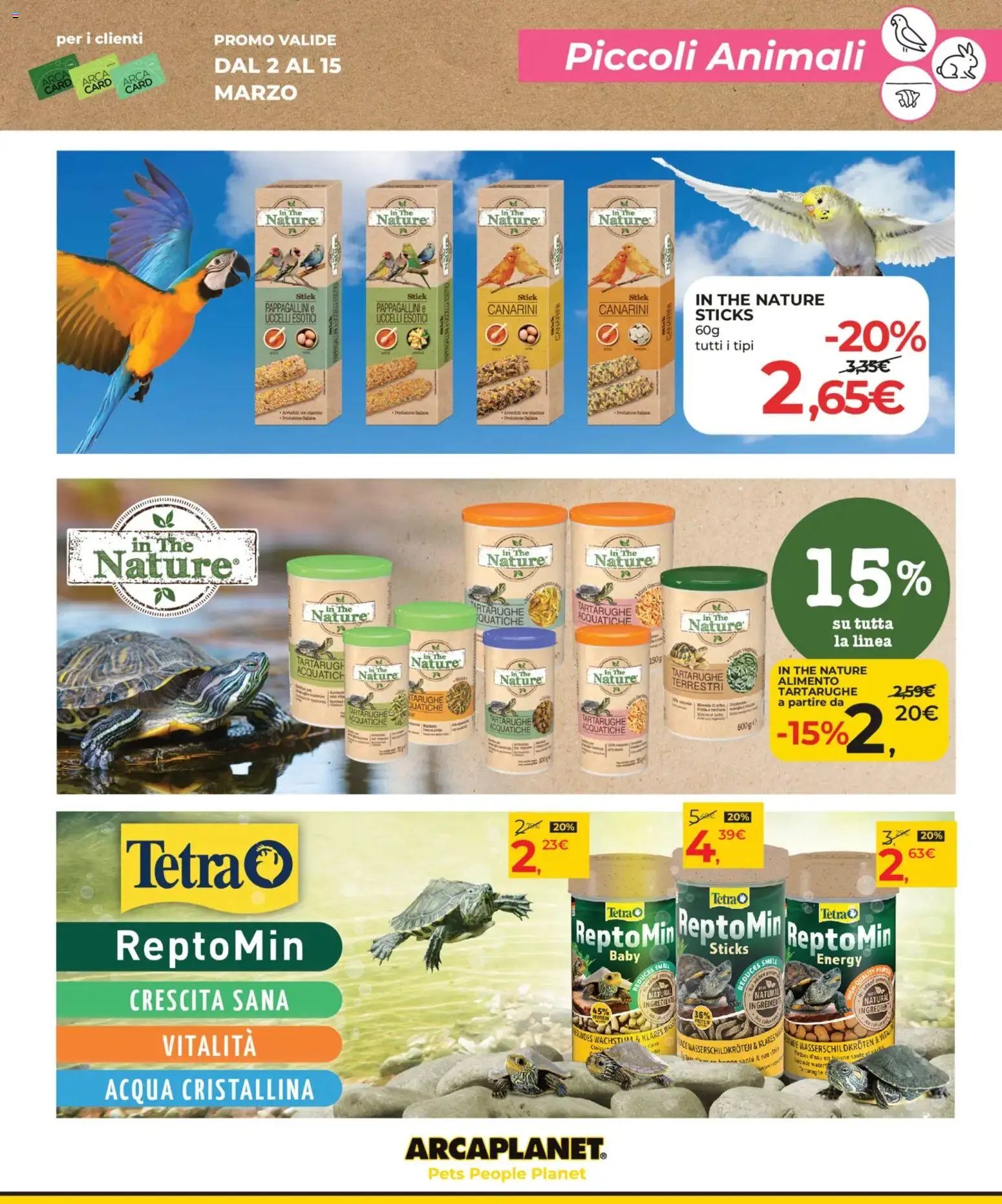 Arcaplanet volantino (2026-03-02 - 2026-03-15)