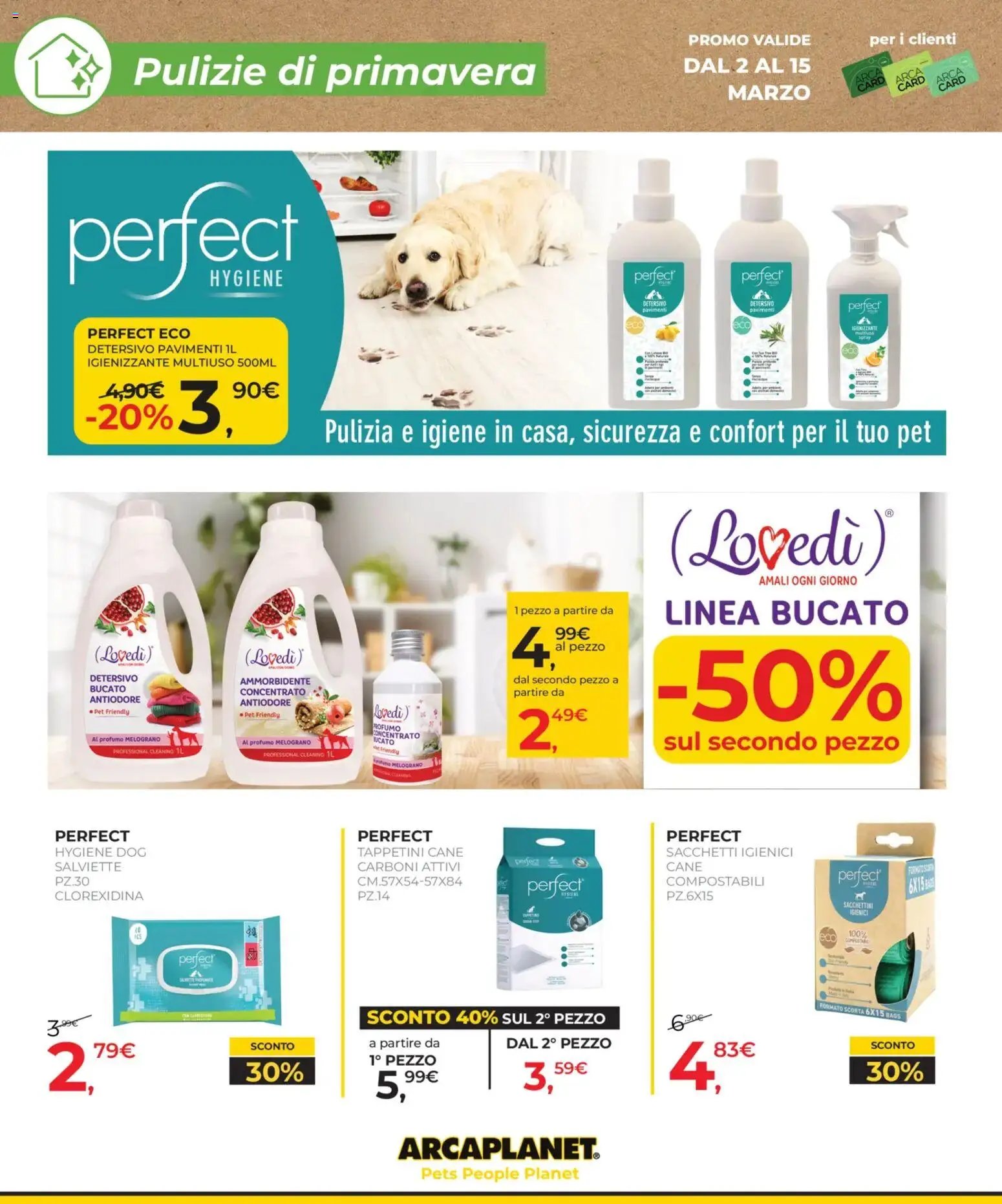 Arcaplanet volantino (2026-03-02 - 2026-03-15)