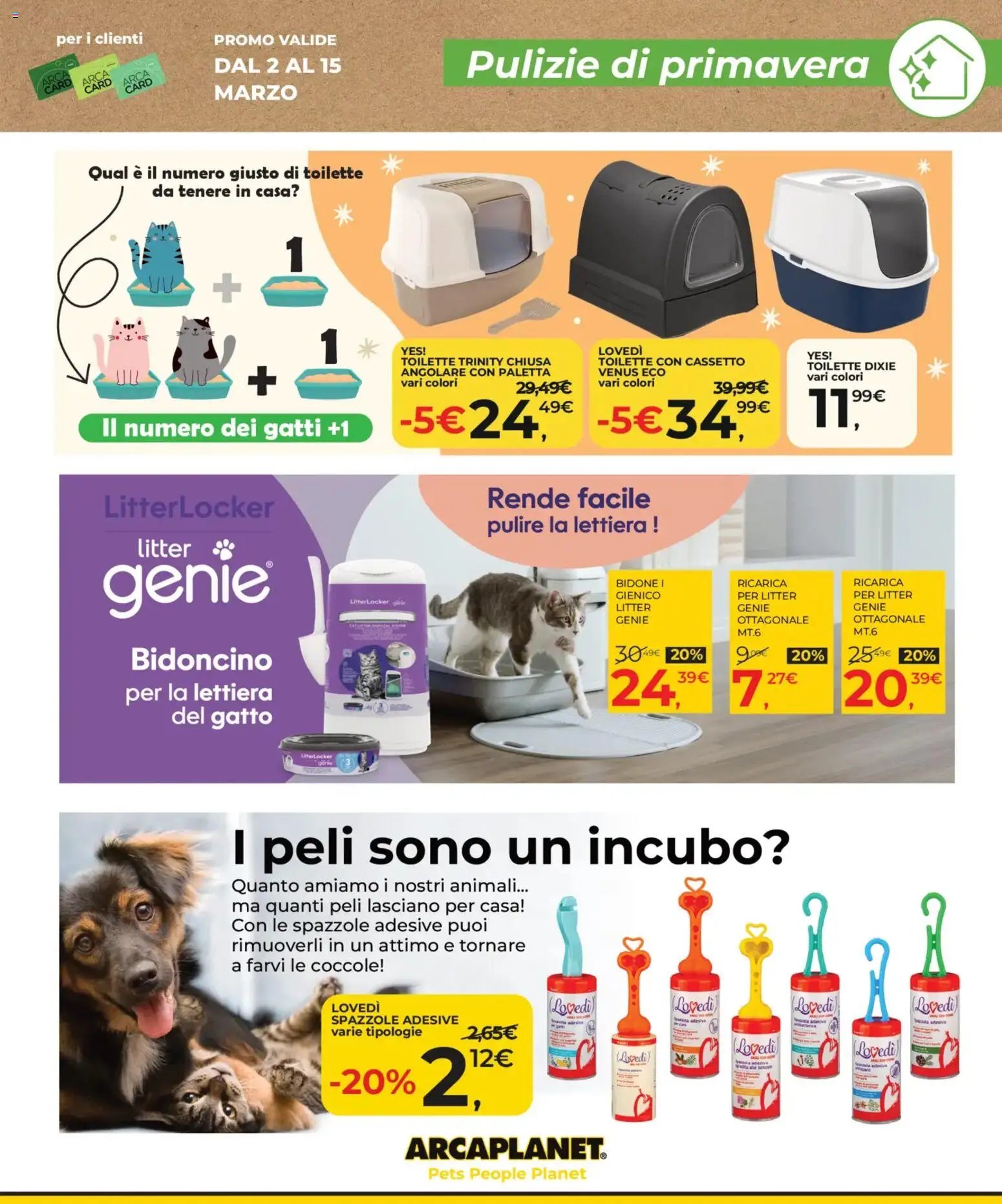 Arcaplanet volantino (2026-03-02 - 2026-03-15)