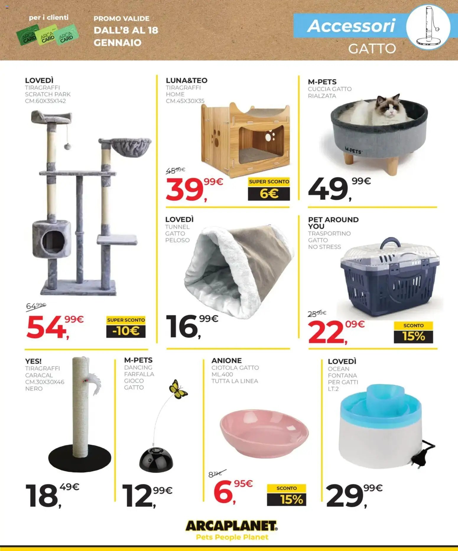Arcaplanet volantino (2026-03-02 - 2026-03-15)