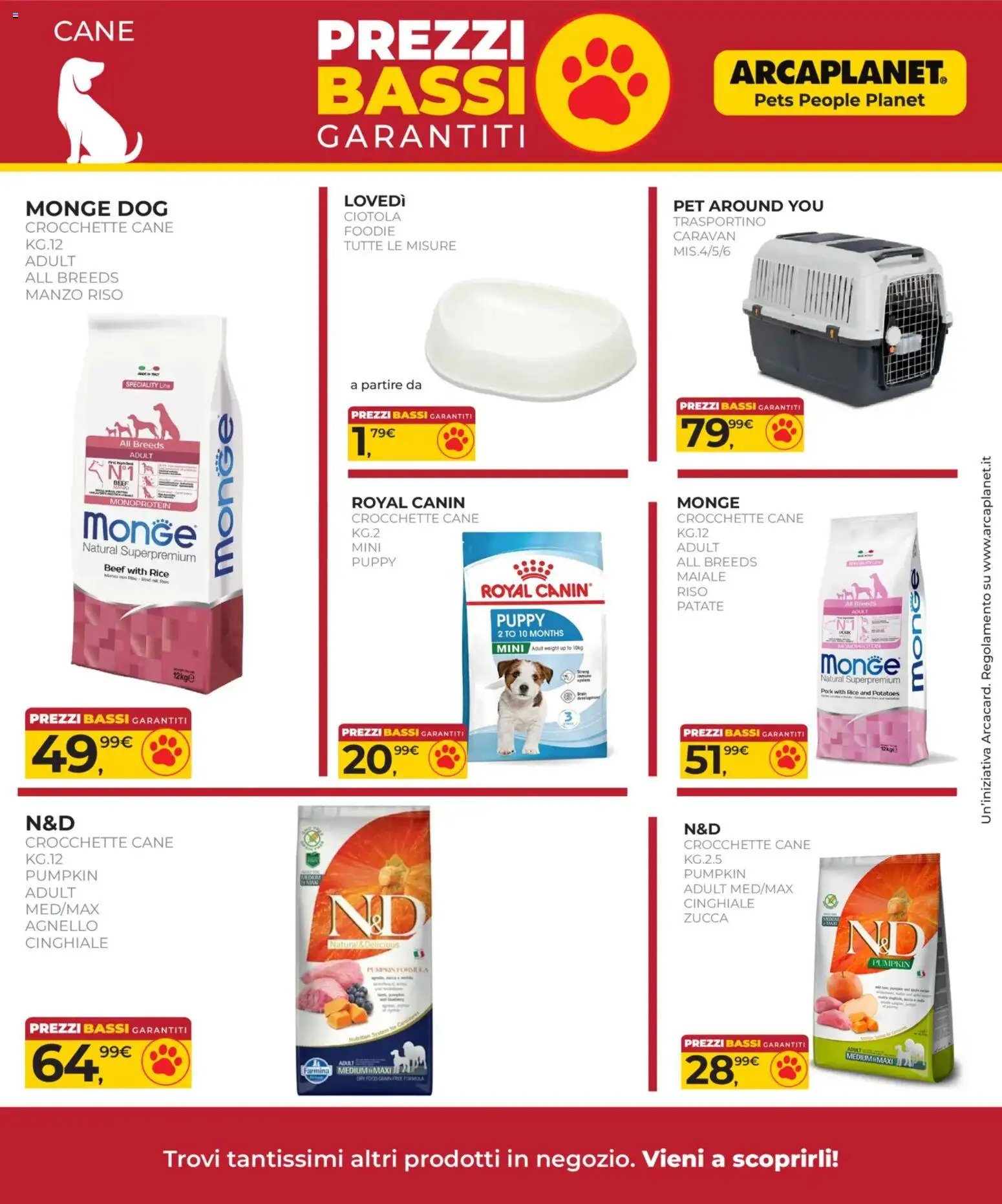 Arcaplanet volantino (2026-03-02 - 2026-03-15)