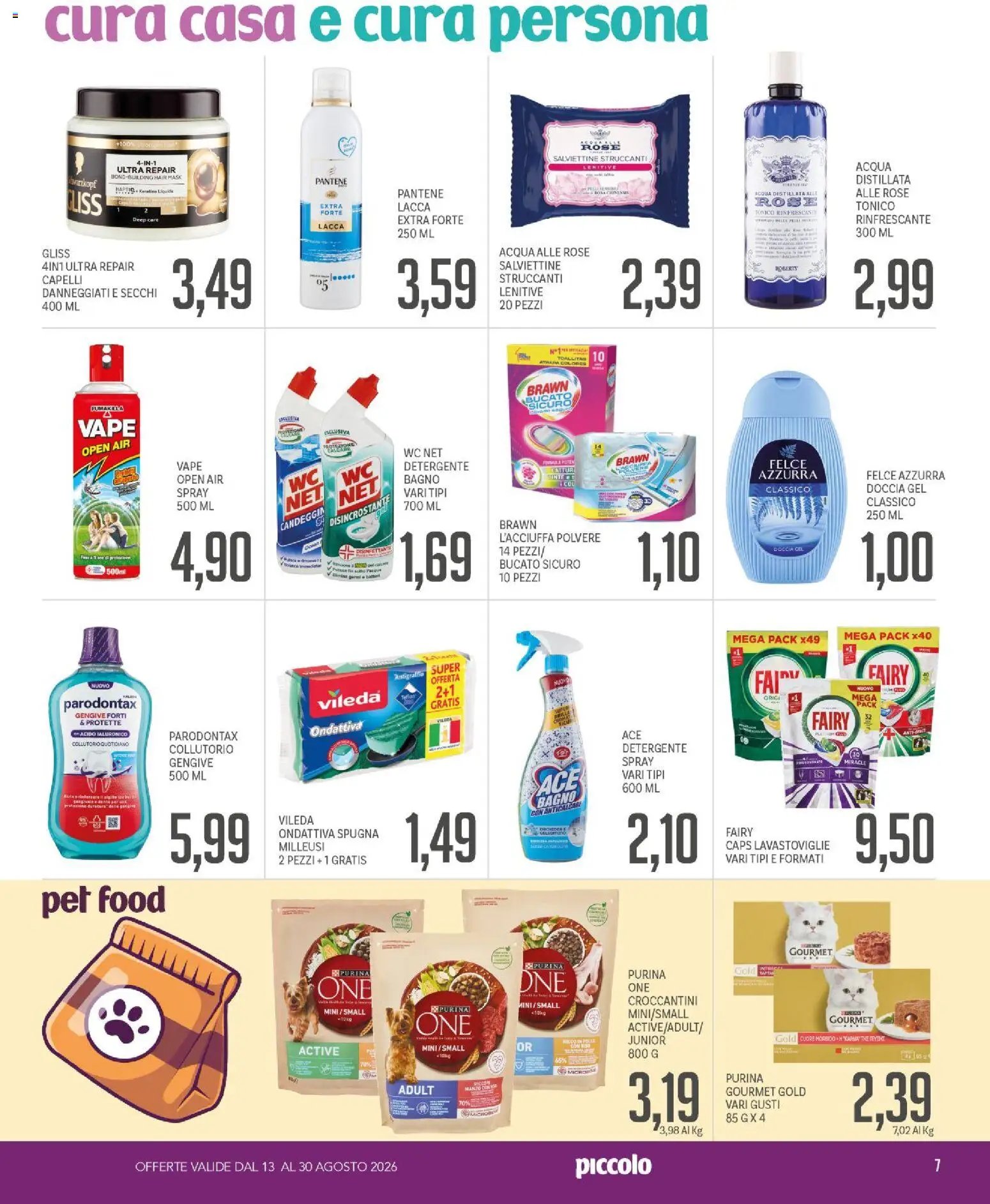Piccolo volantino Offerte Speciali