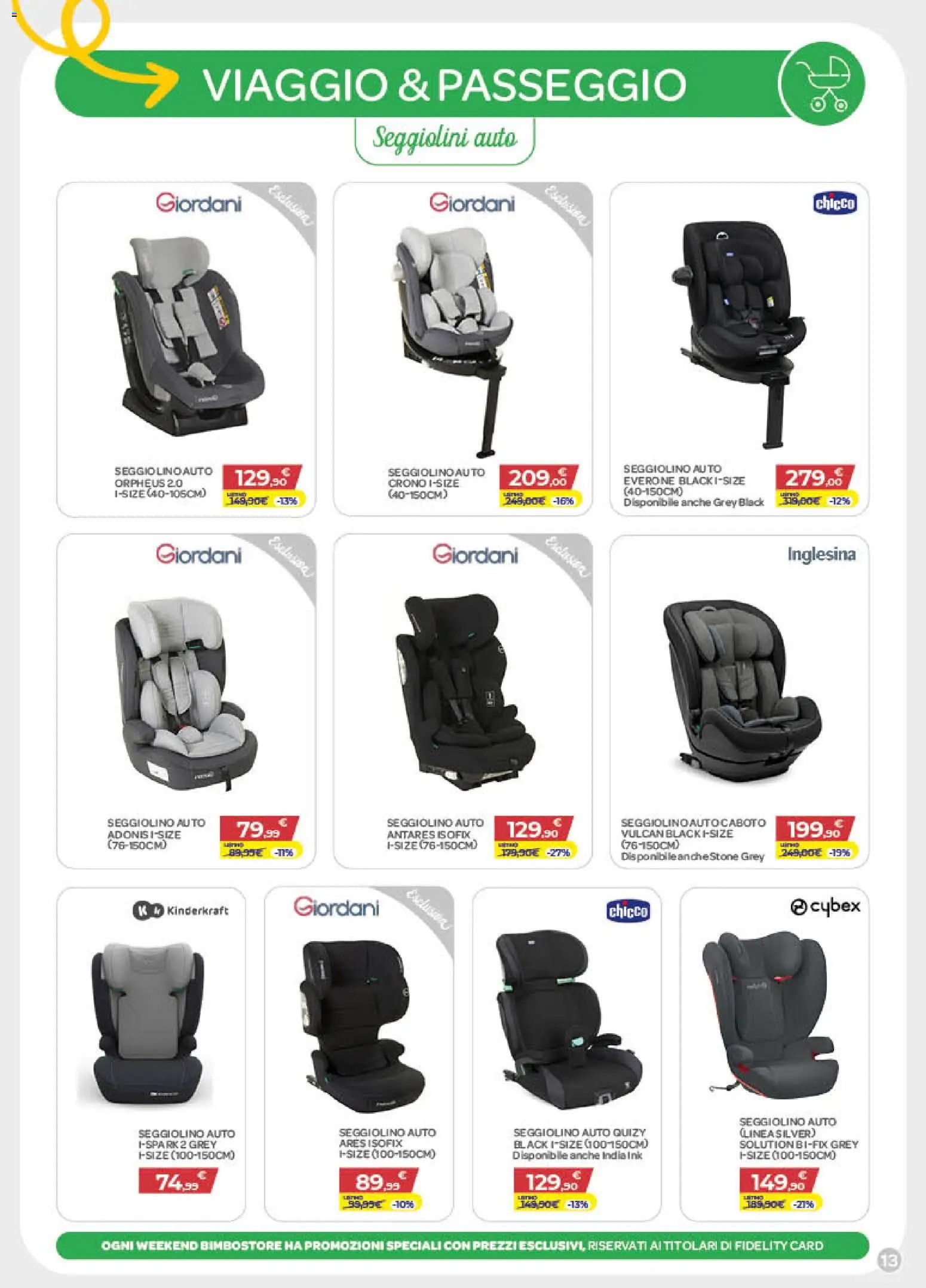 Bimbo store volantino Massafra e Gioia