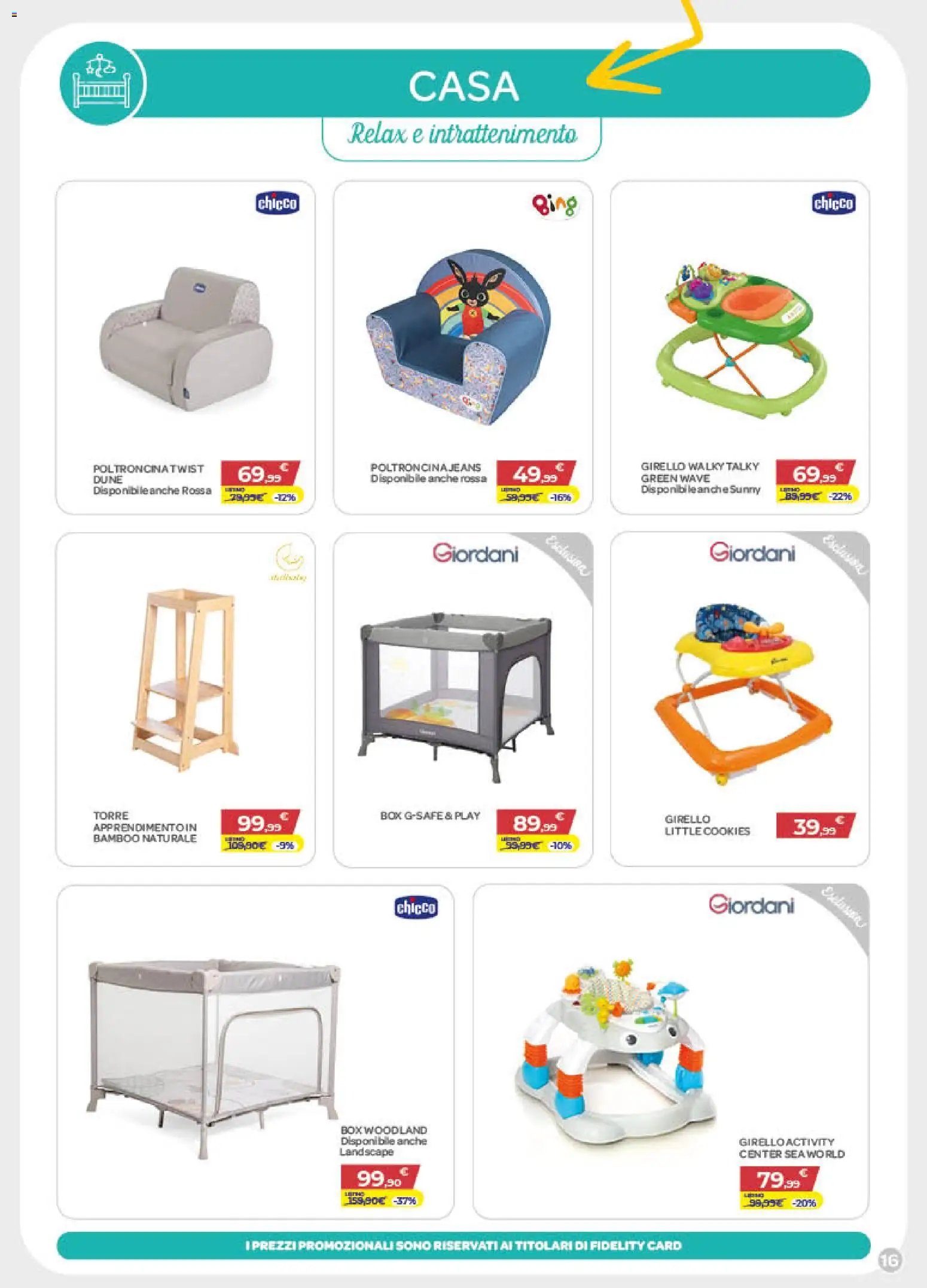 Bimbo store volantino Massafra e Gioia