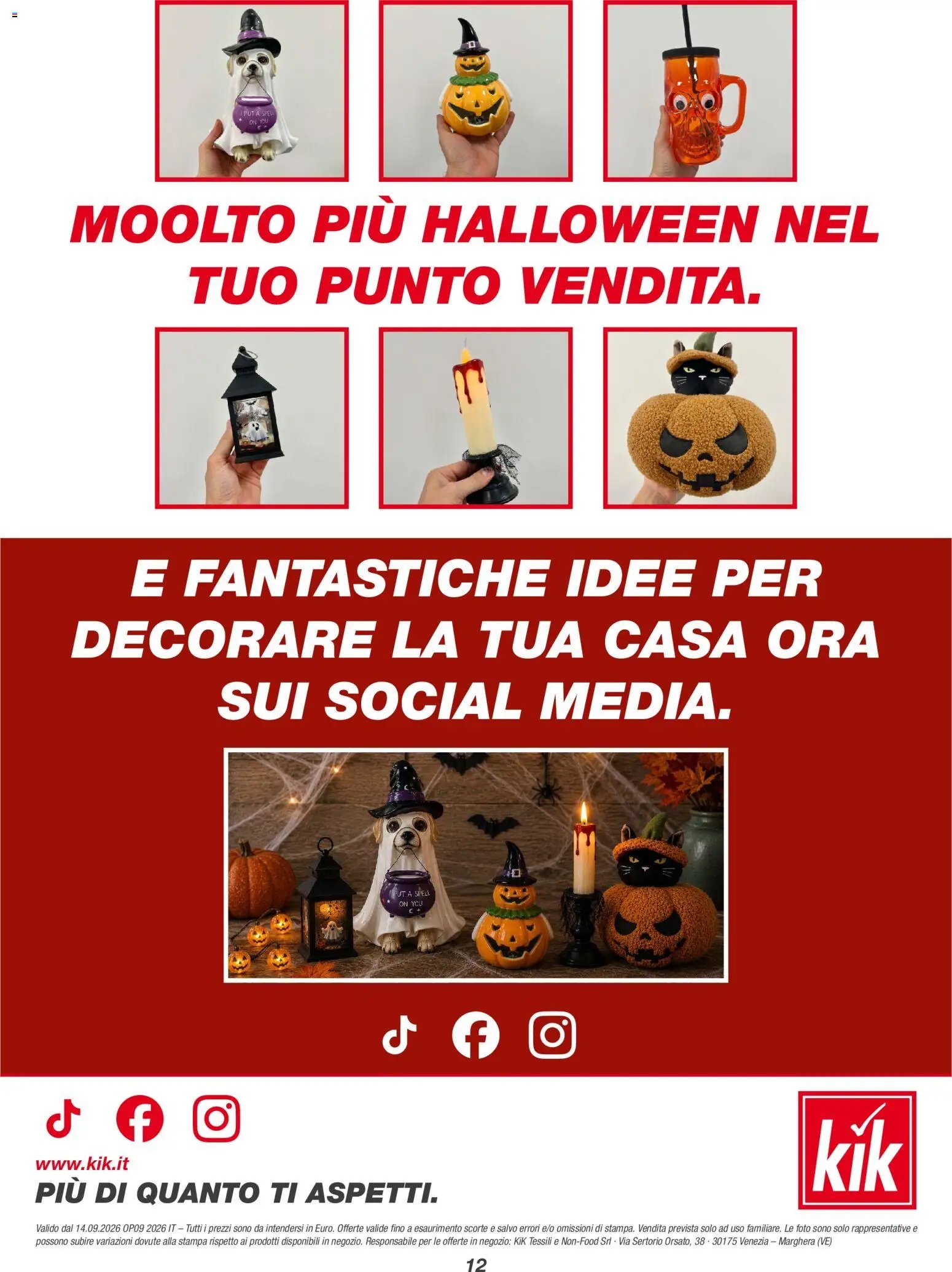 KiK volantino