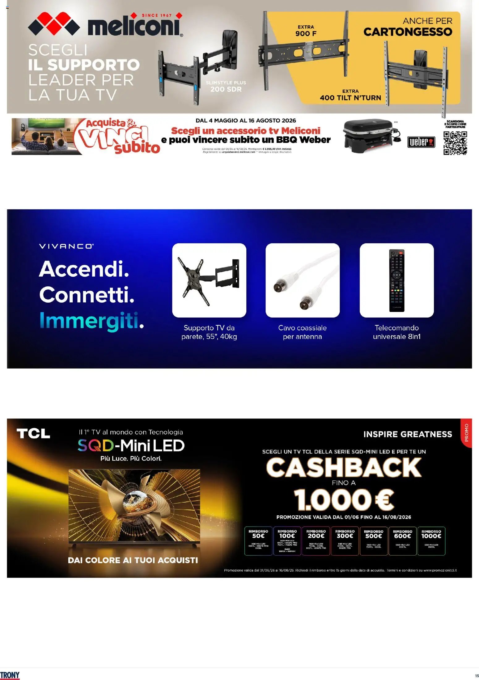 Trony volantino Vicenza