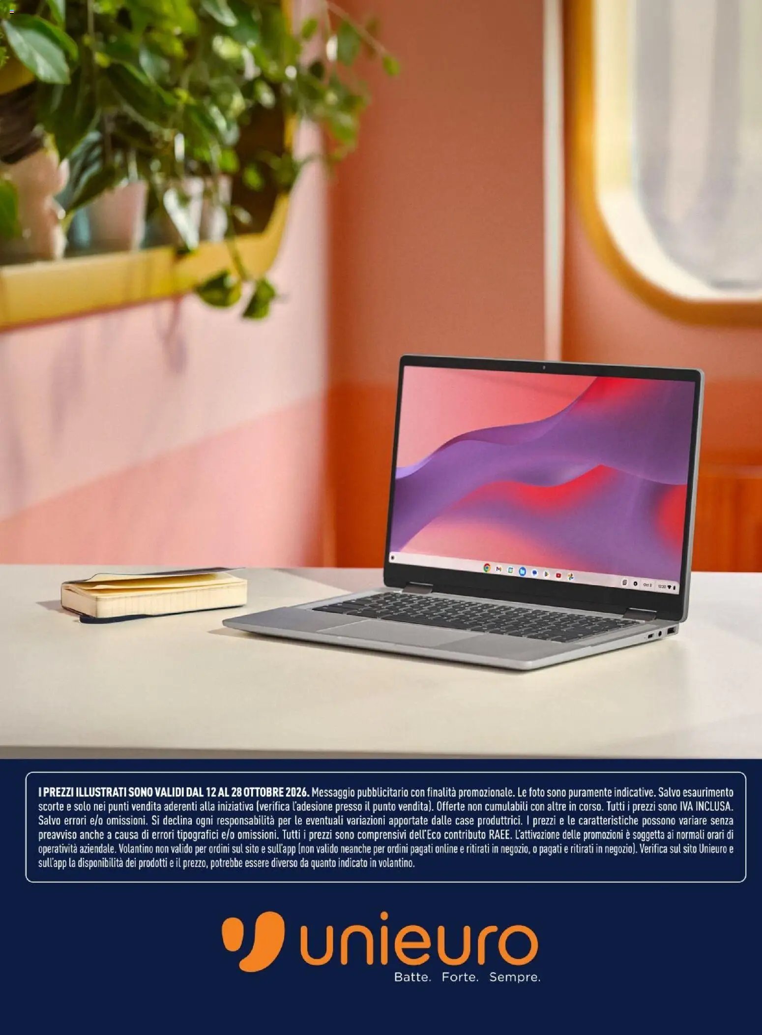 Unieuro volantino Chromebook
