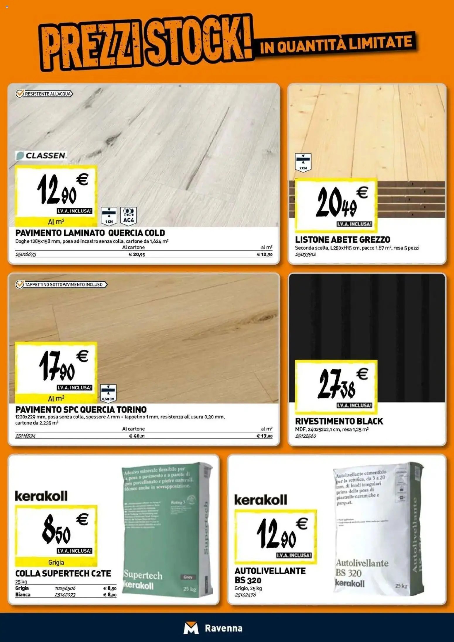 TECNOMAT - Straordinari prezzi stock!