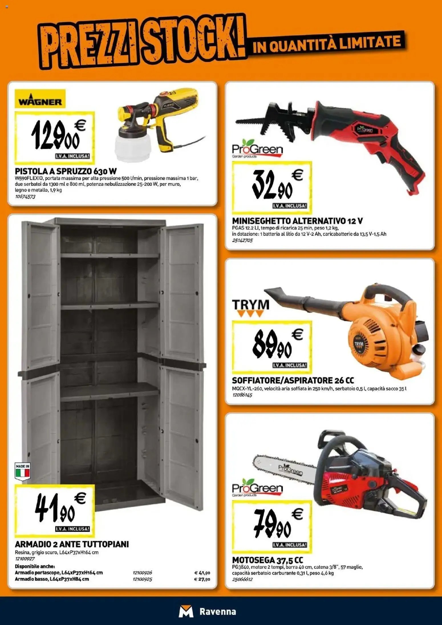 TECNOMAT - Straordinari prezzi stock!