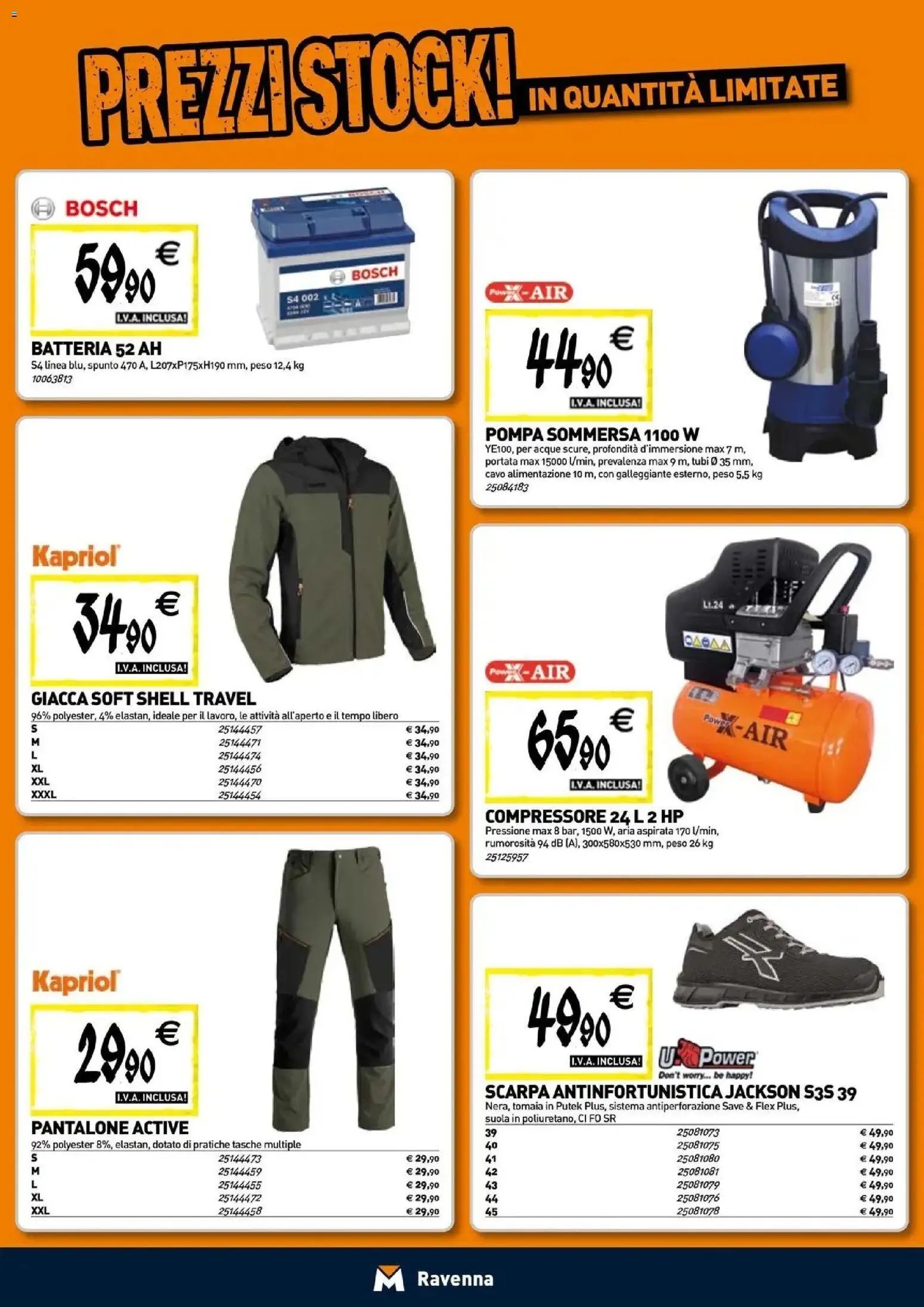 TECNOMAT - Straordinari prezzi stock!