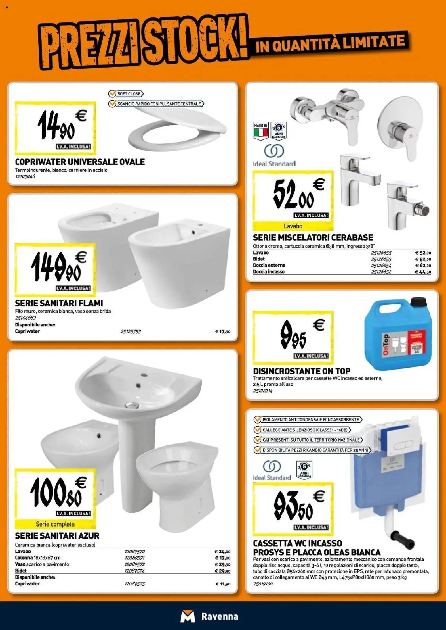 TECNOMAT - Straordinari prezzi stock!