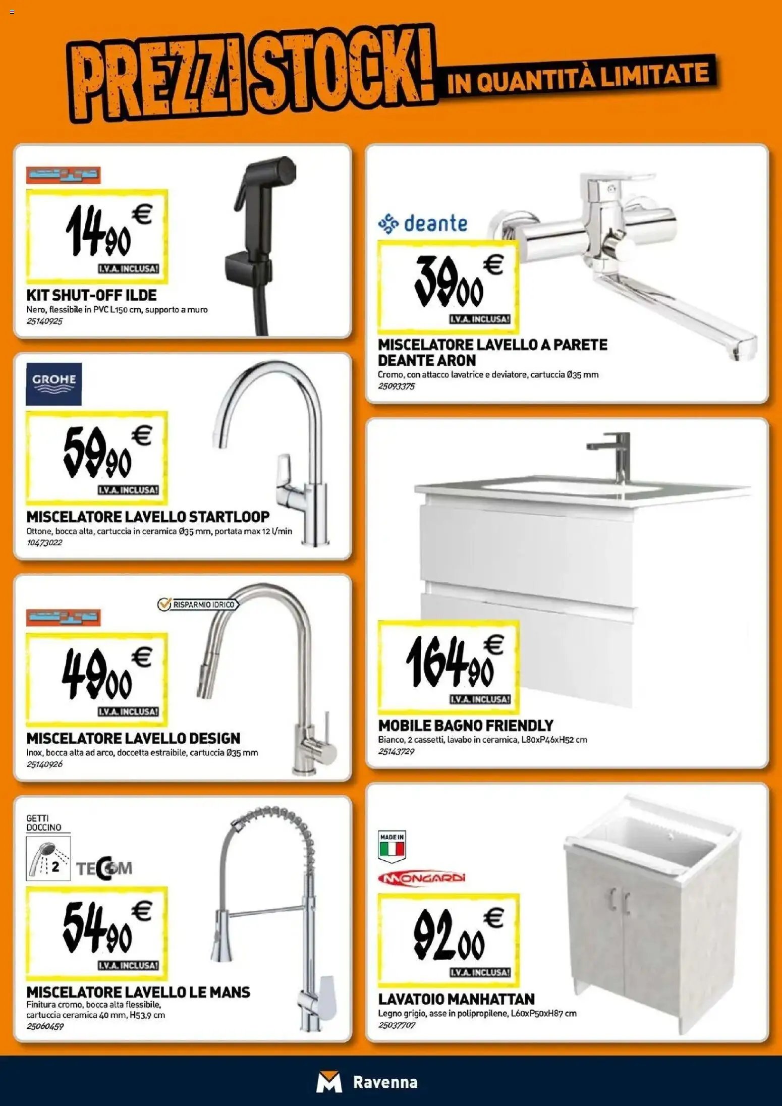 TECNOMAT - Straordinari prezzi stock!
