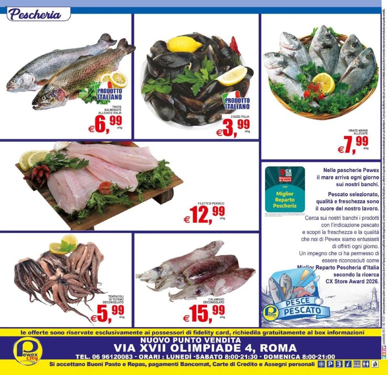 Pewex volantino Olimpiade