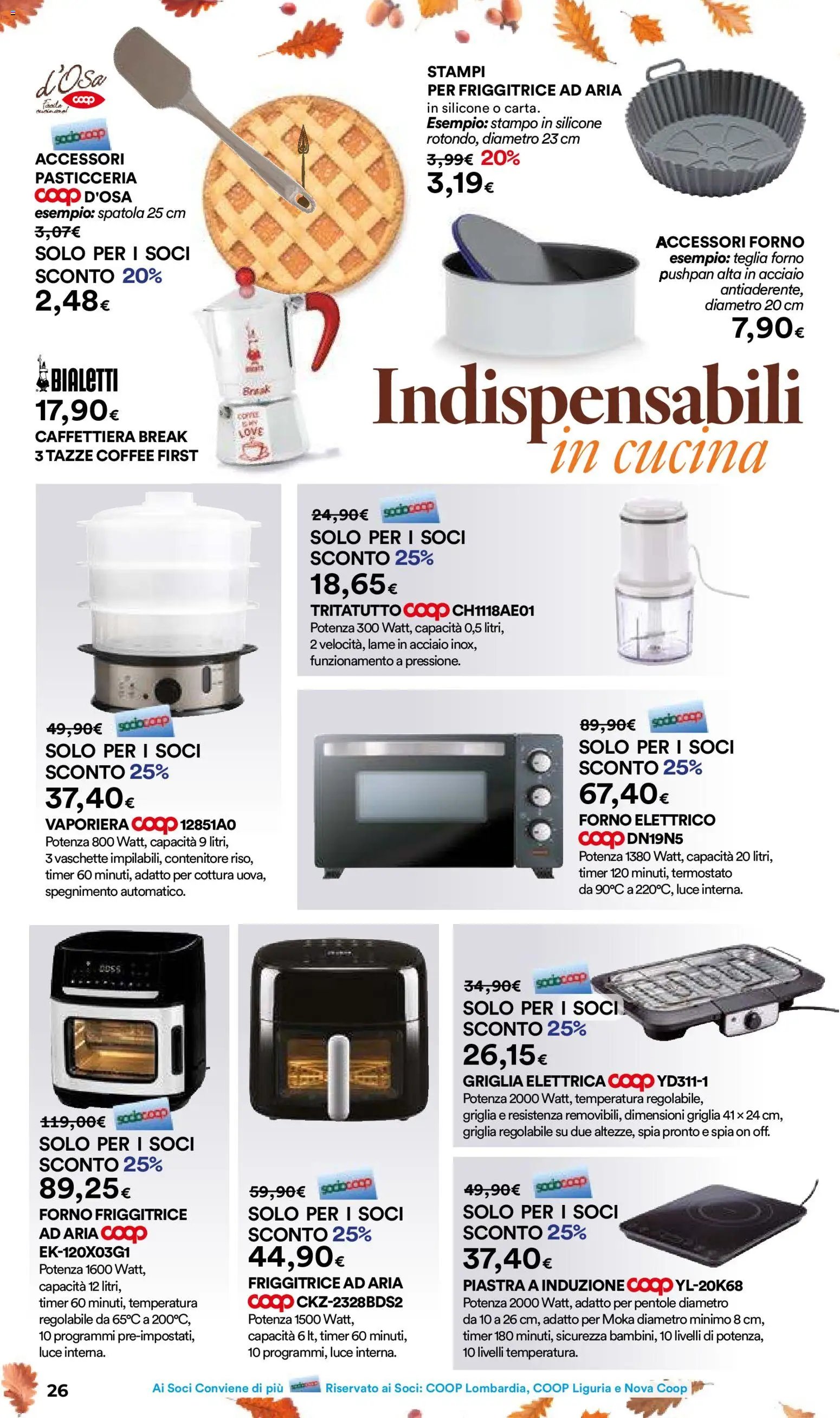 Ipercoop volantino Casa d'Autunno