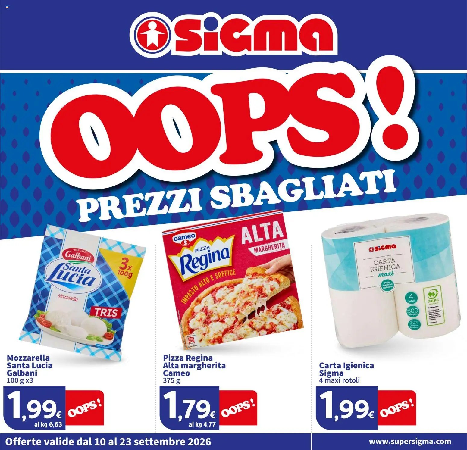 SIGMA volantino