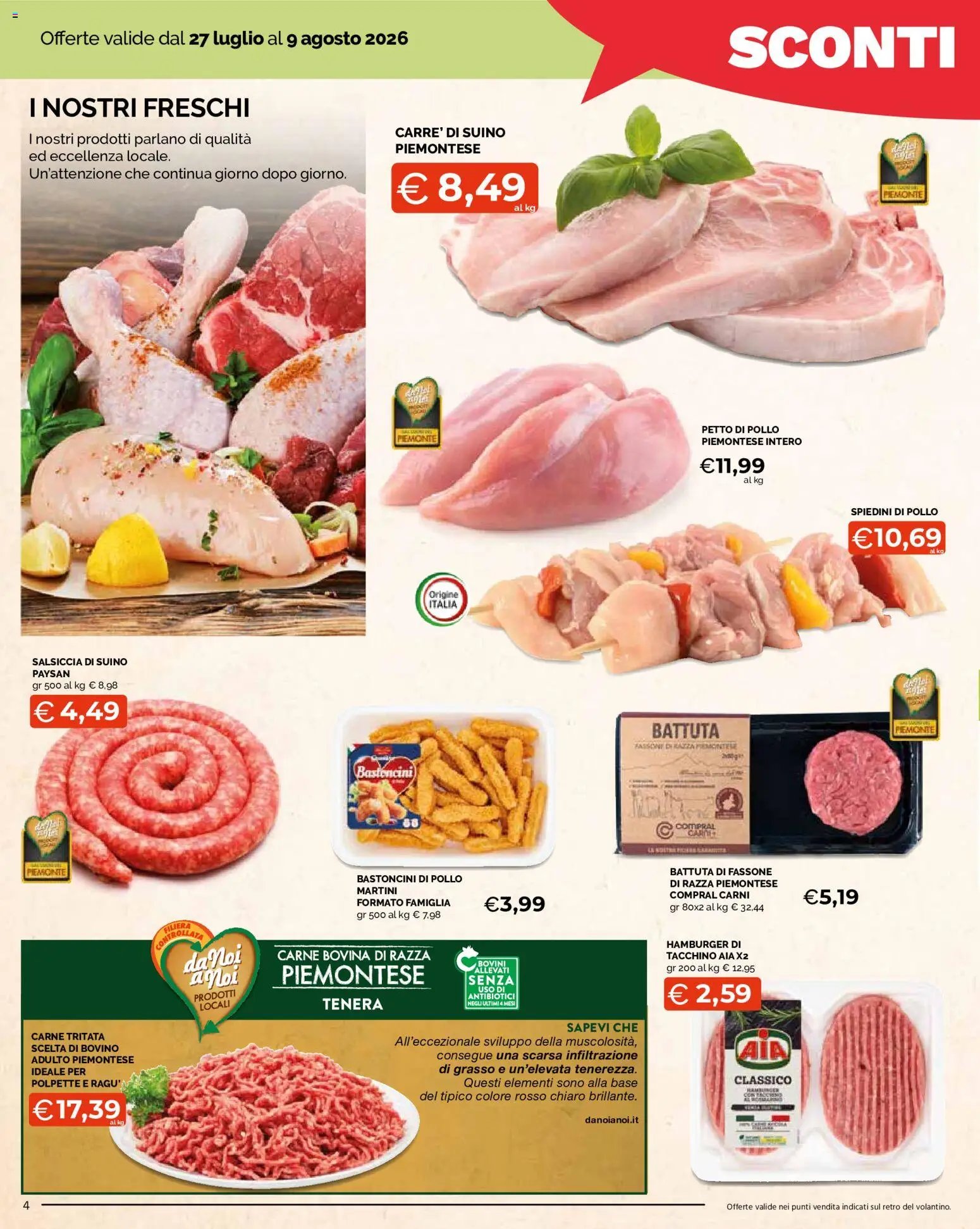 Mercatò volantino Local