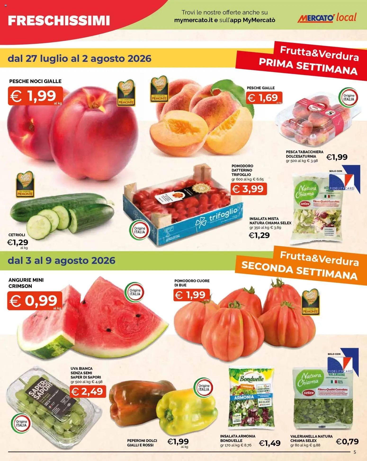 Mercatò volantino Local
