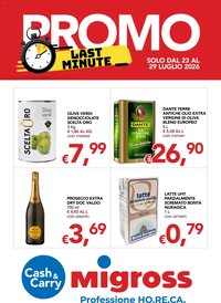 Migross volantino Promo Last minute