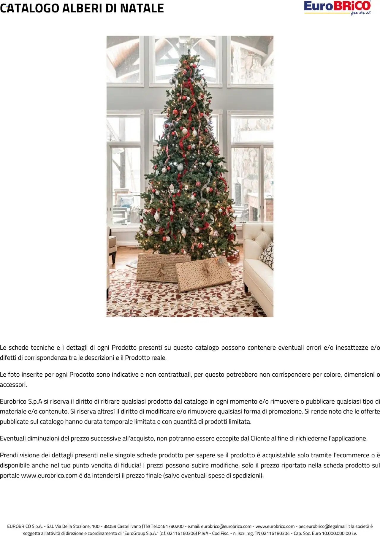 Eurobrico Alberi di Natale catalogo