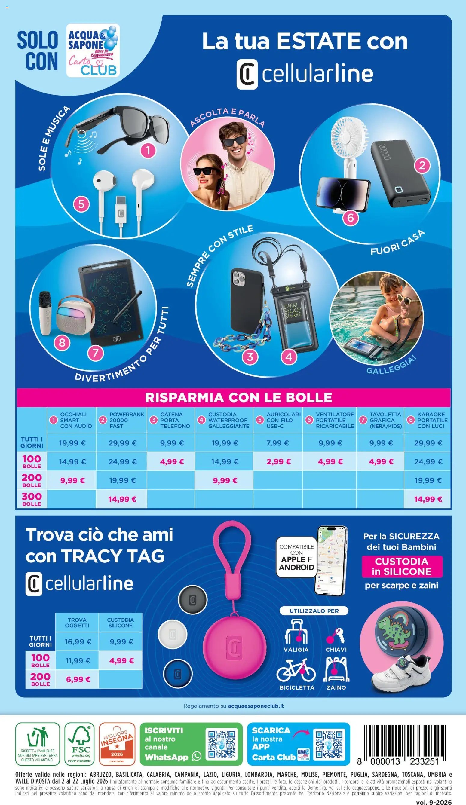 Acqua e Sapone volantino 09/2026