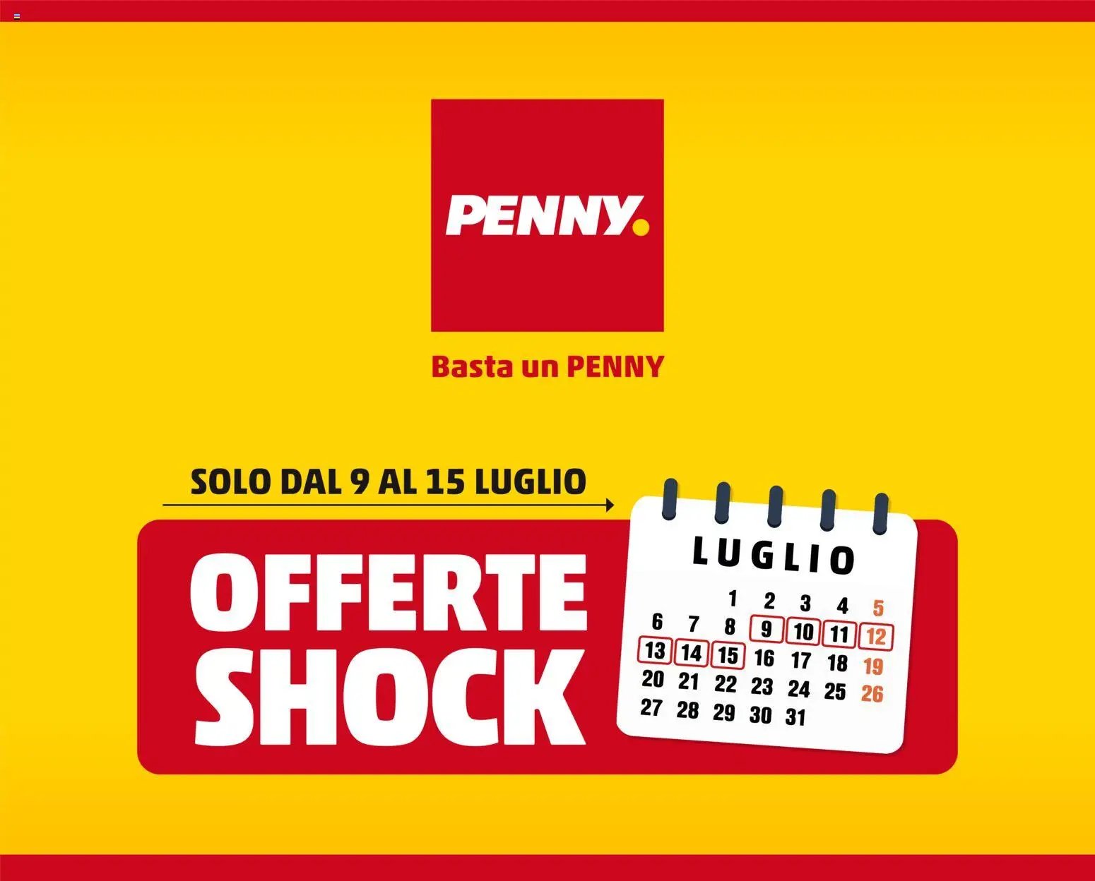 PENNY volantino Offerte Shock