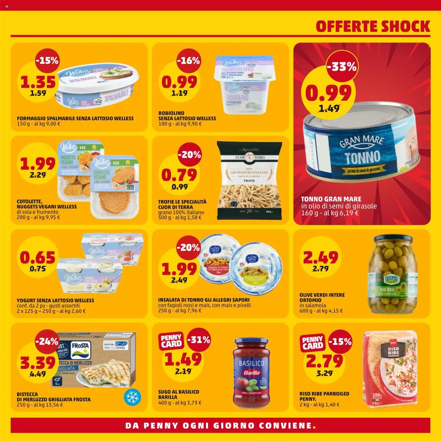PENNY volantino Offerte Shock