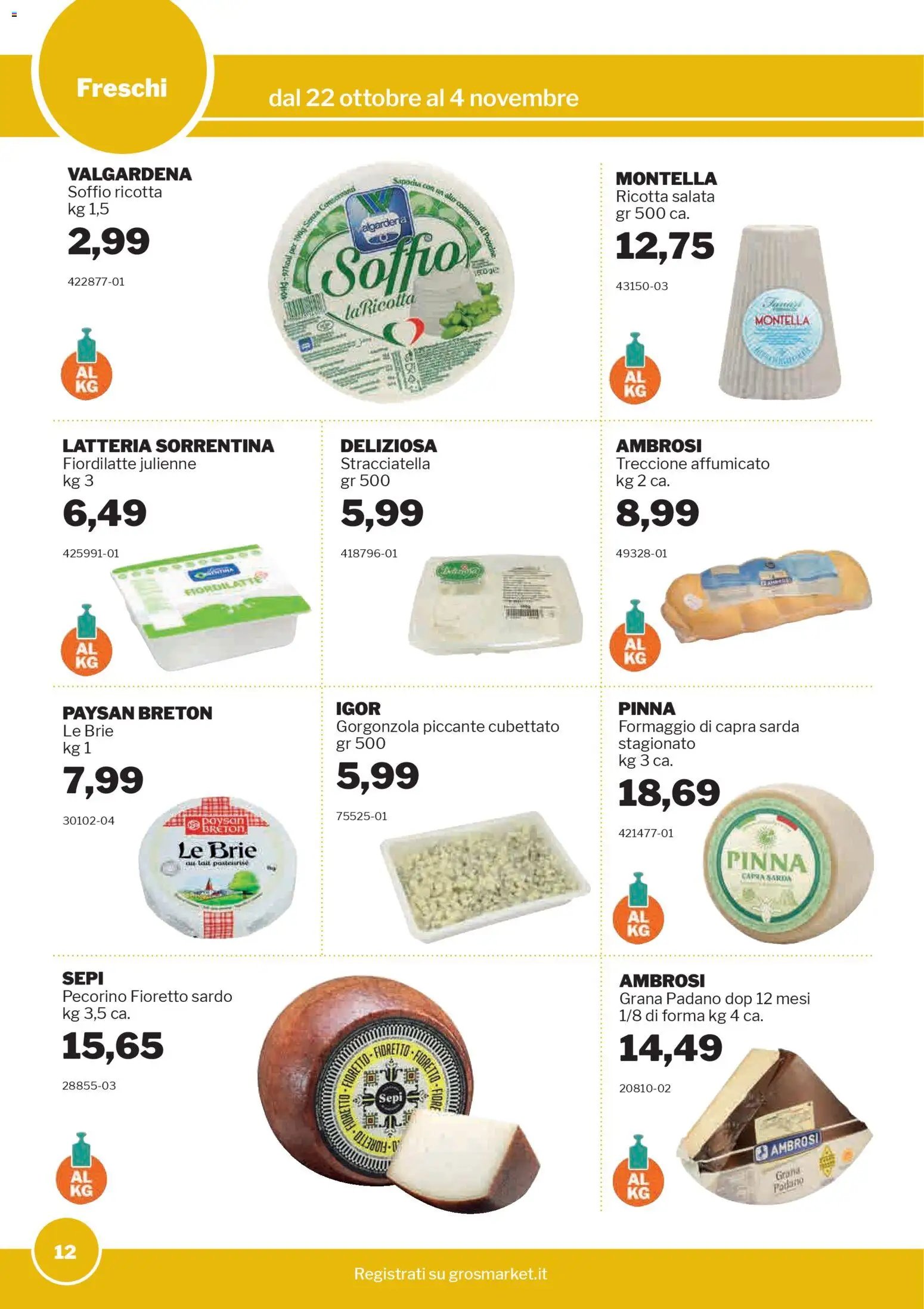Volantino Sogegross	 (2025-10-22 - 2025-11-04)