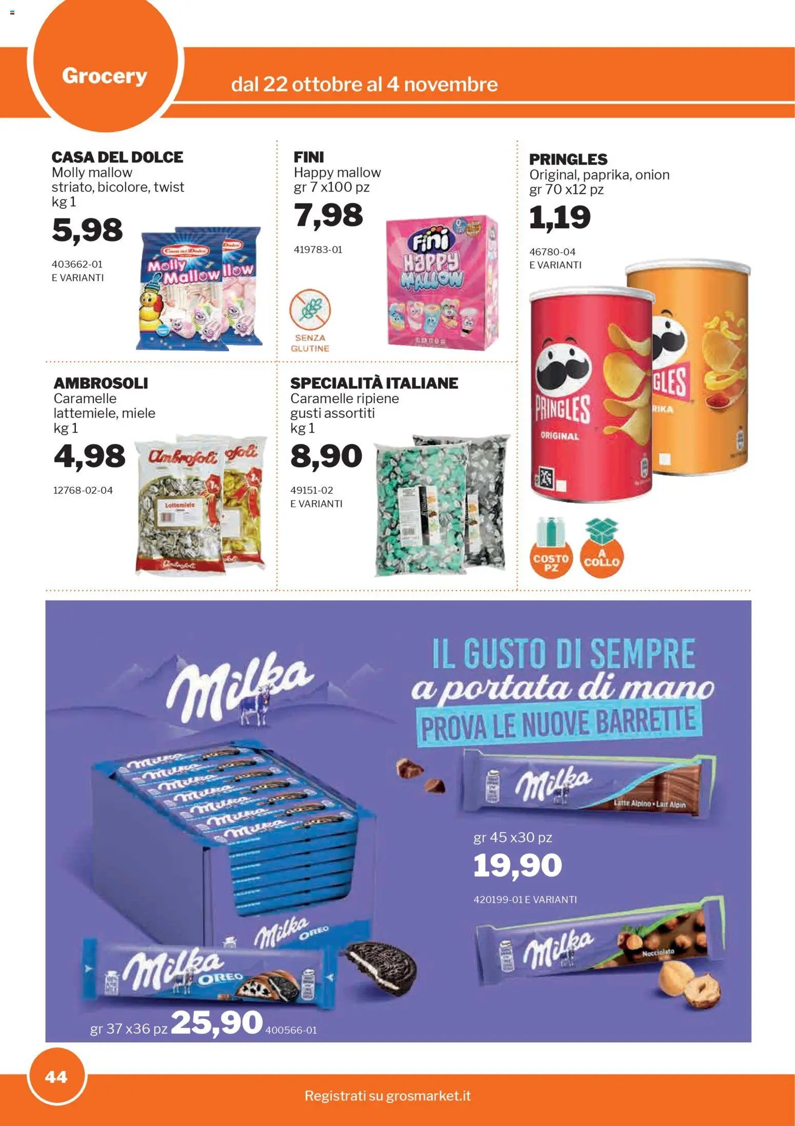 Volantino Sogegross	 (2025-10-22 - 2025-11-04)