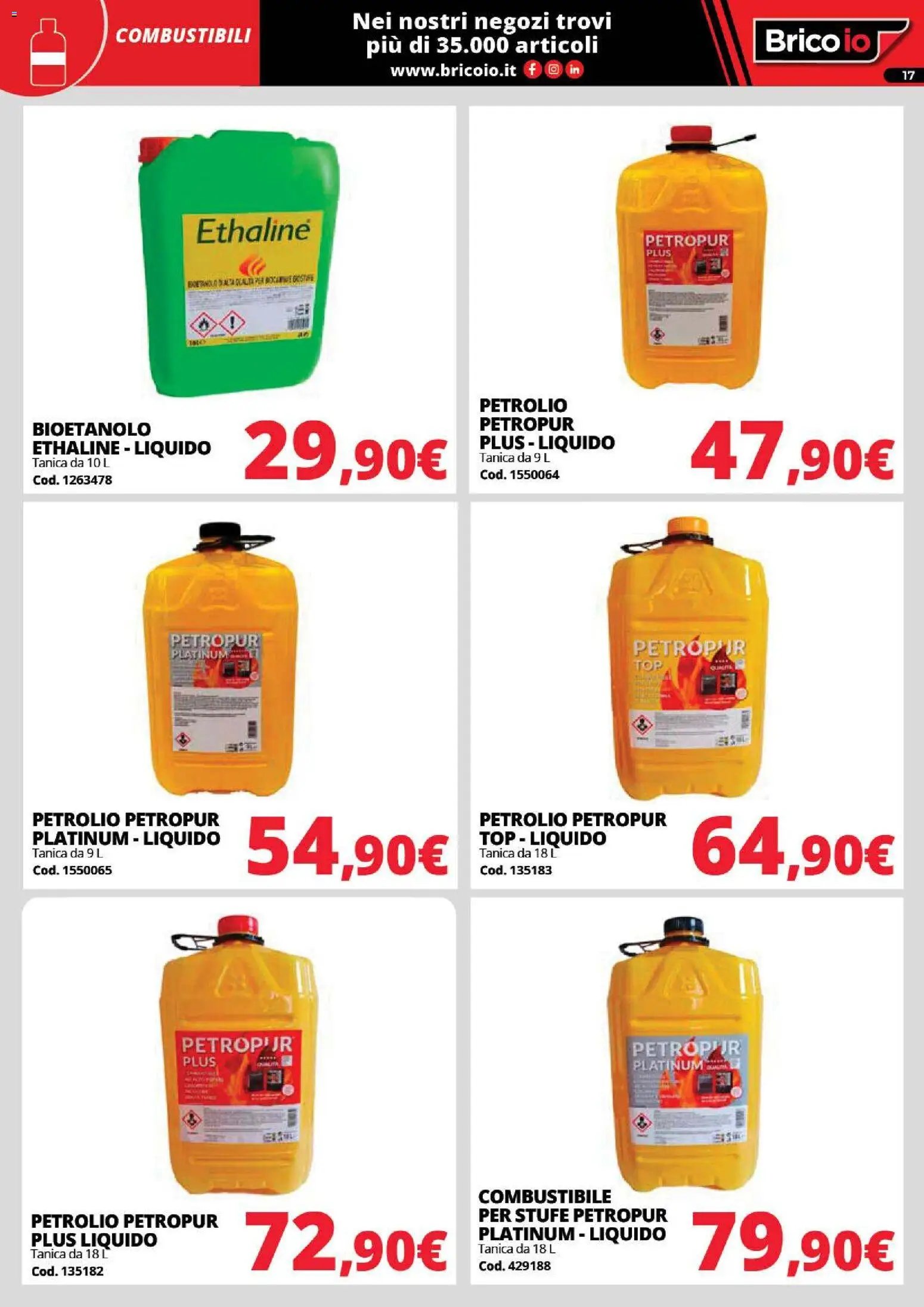 Brico io volantino Riscaldamento