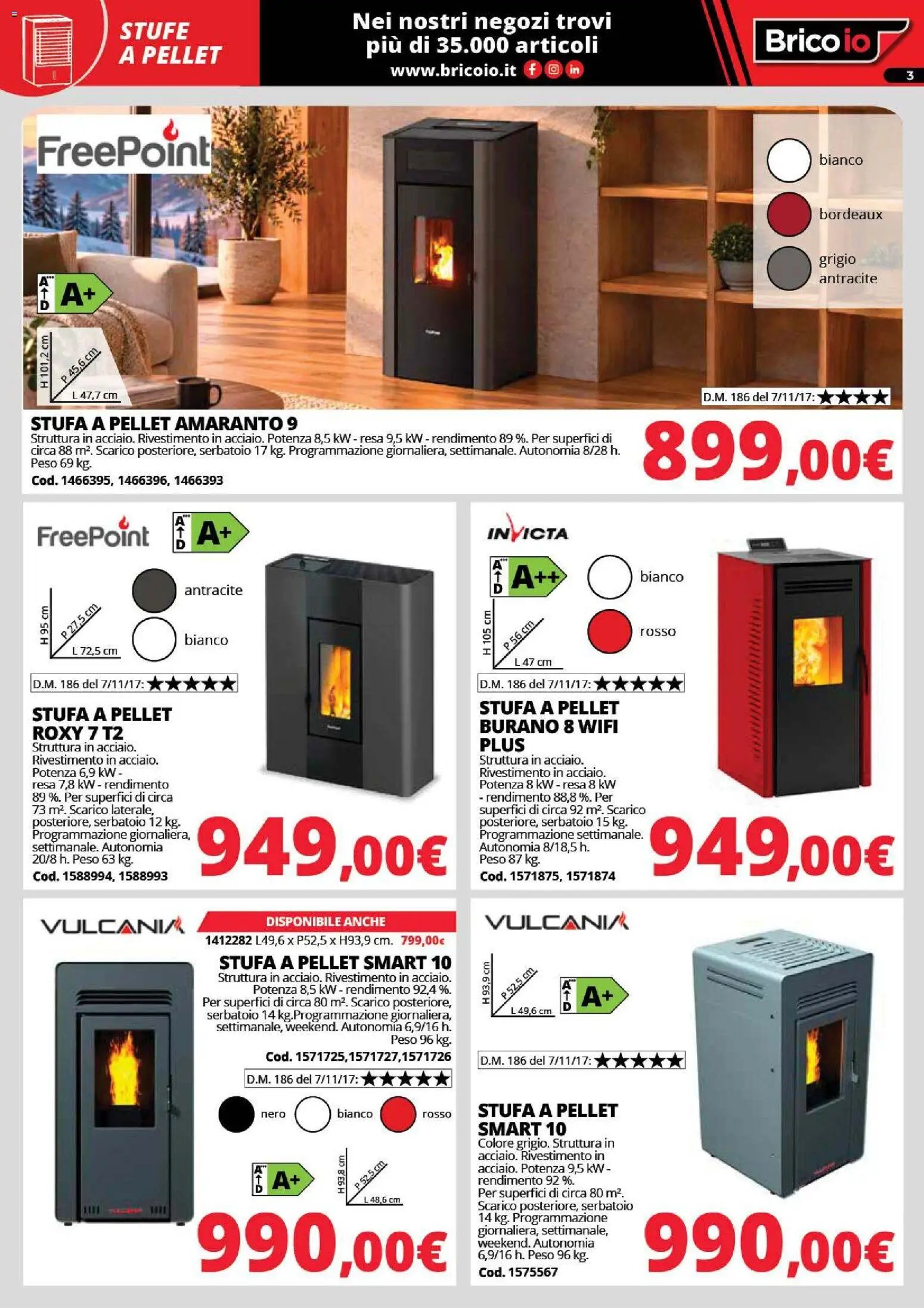 Brico io volantino Riscaldamento