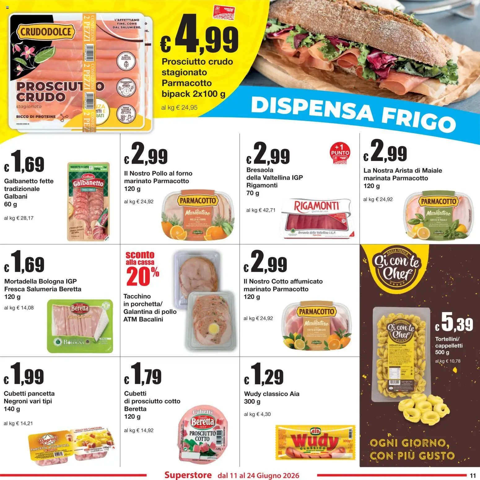 Sì con Te volantino Superstore
