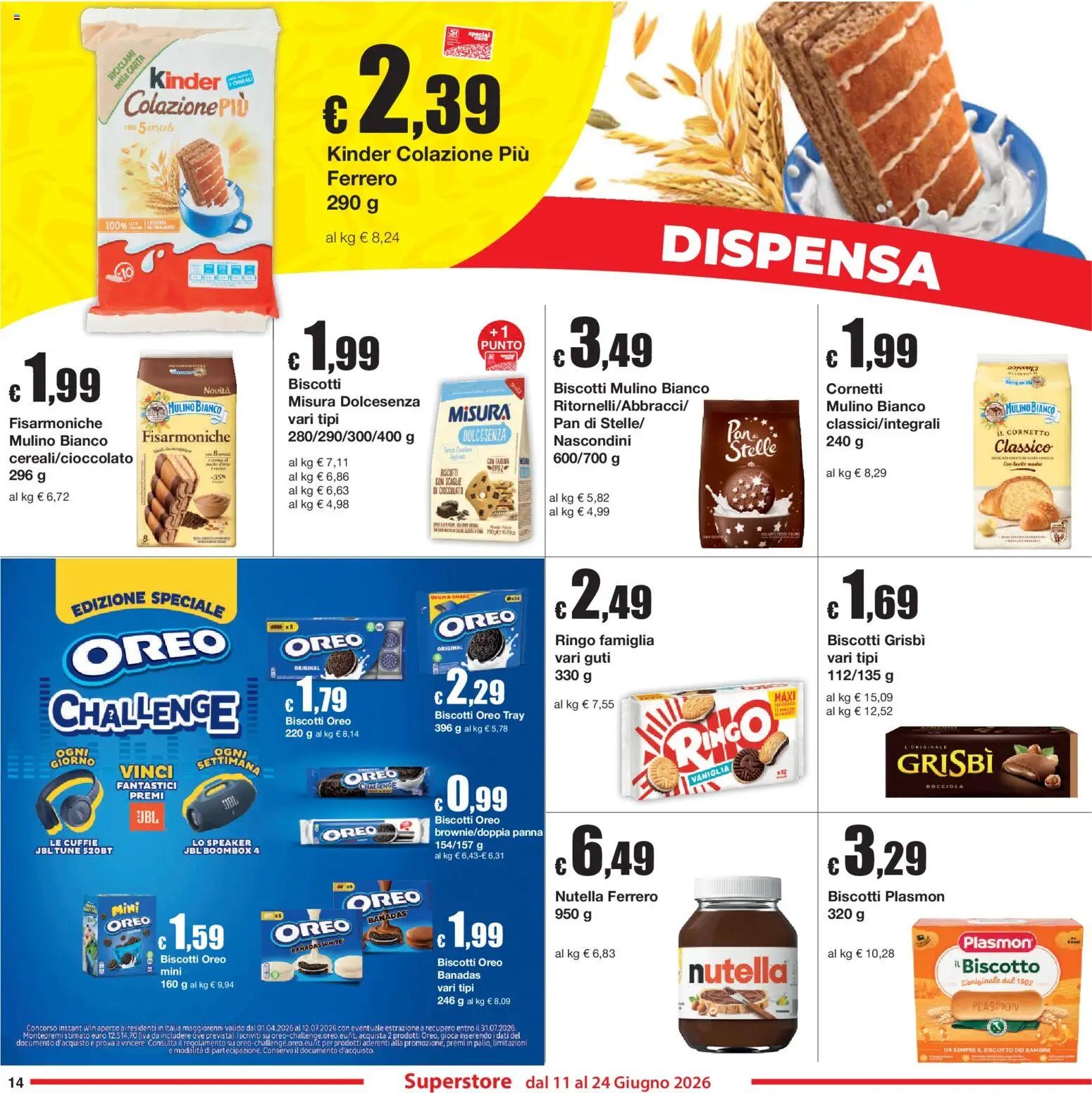 Sì con Te volantino Superstore