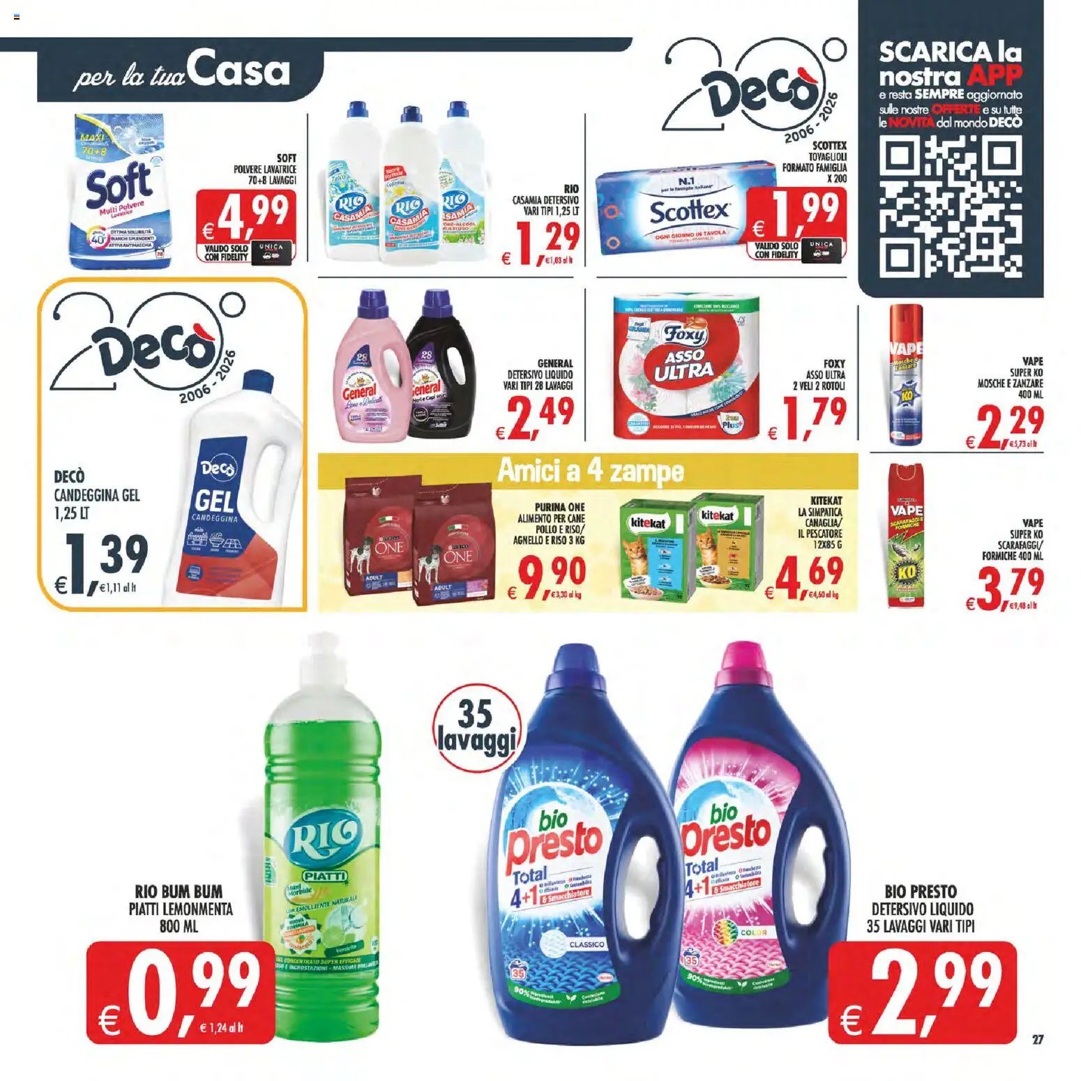 Decò volantino iperStore, Superstore Sicilia