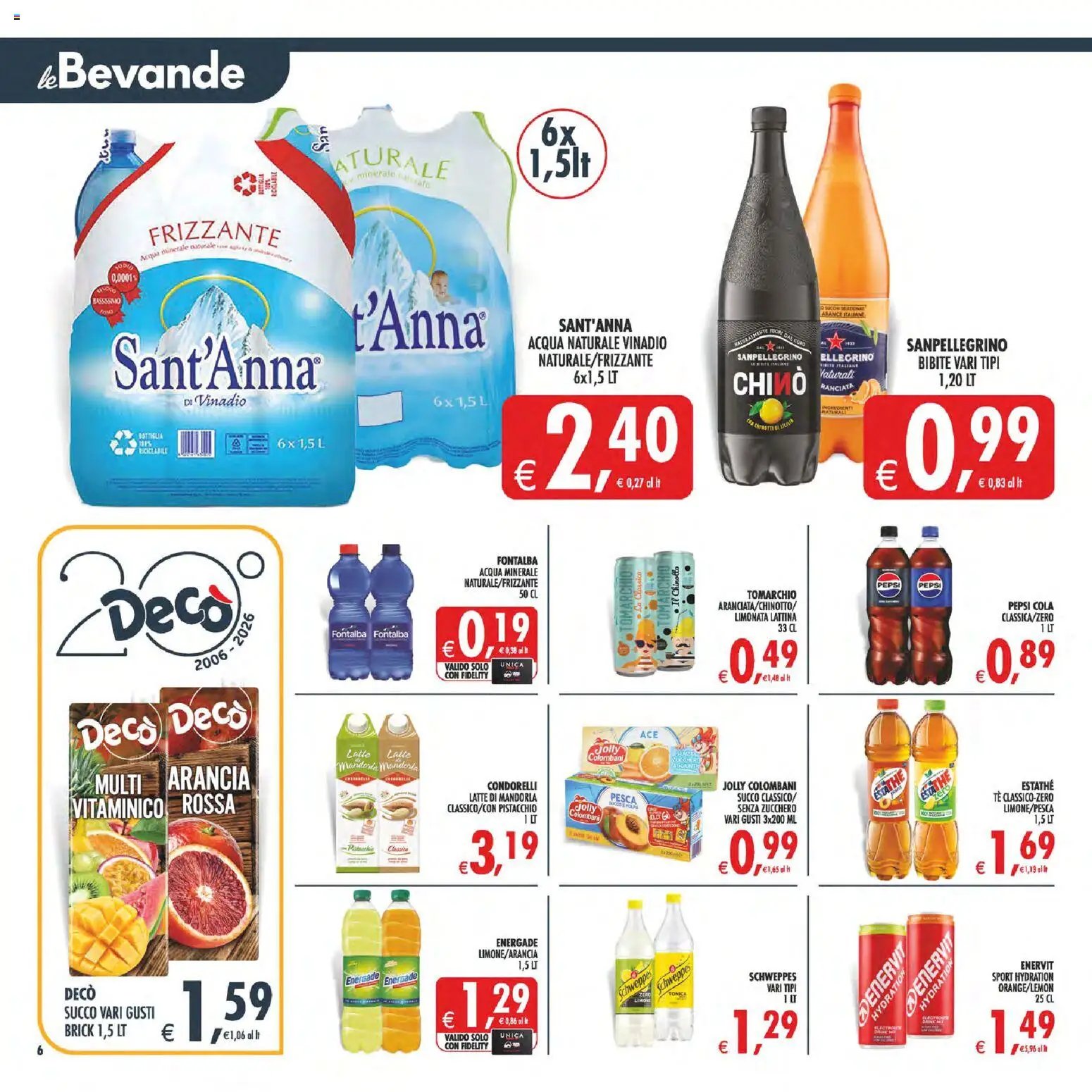 Decò volantino iperStore, Superstore Sicilia