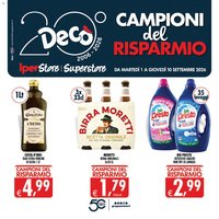 Decò volantino iperStore, Superstore Sicilia
