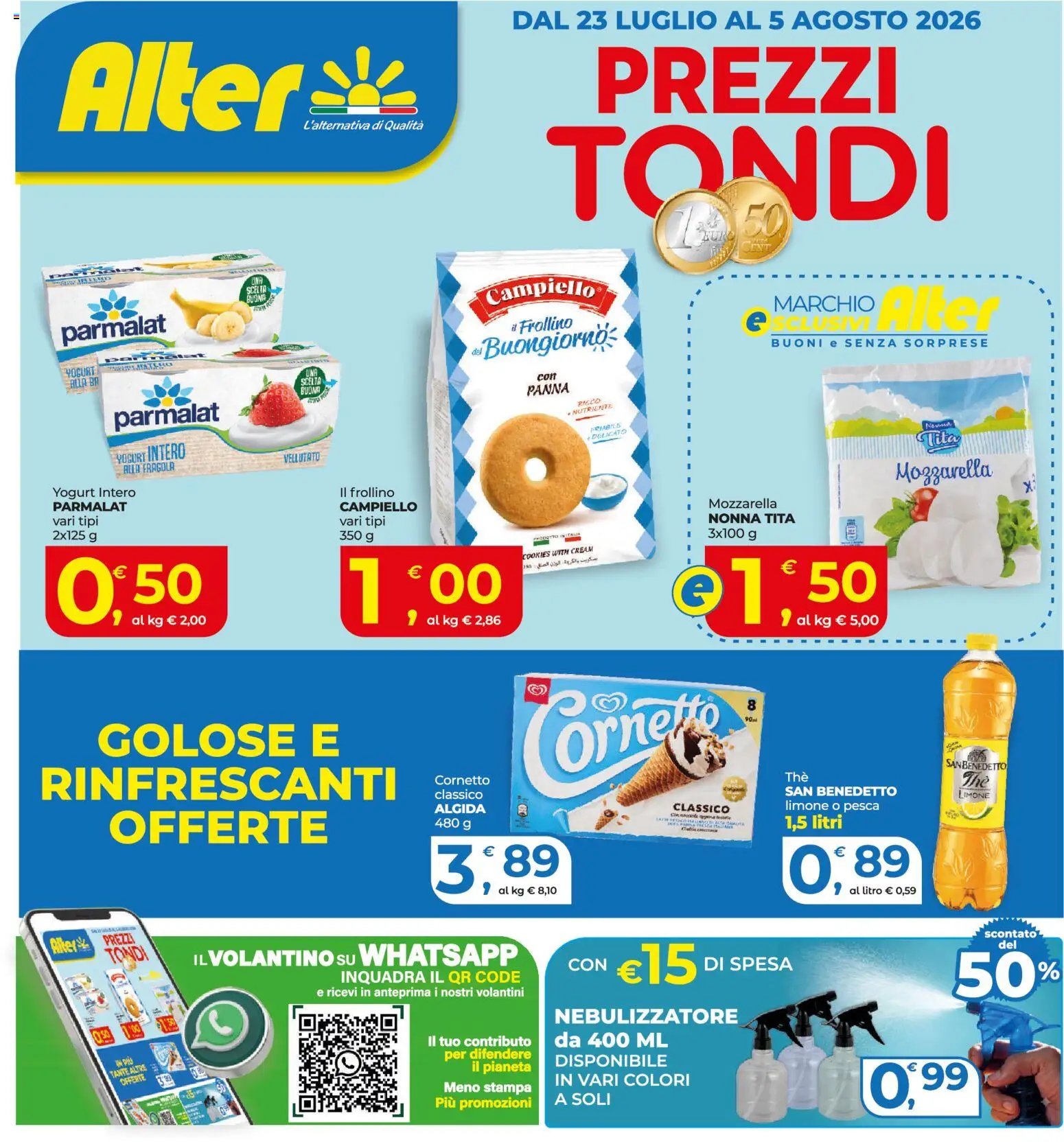 Alter Discount volantino