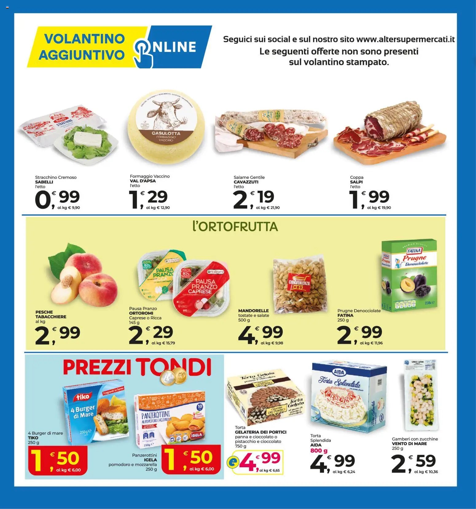 Alter Discount volantino